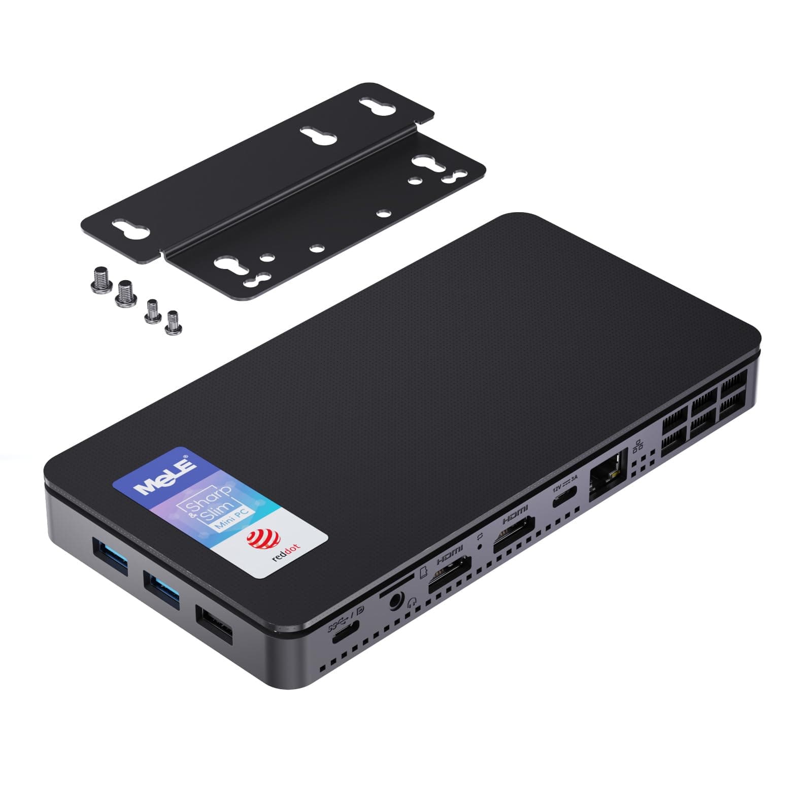 MeLE Overclock 4C Slim Mini PC N150 (up to 3.6GHz) 32GB DDR4 512GB SSD