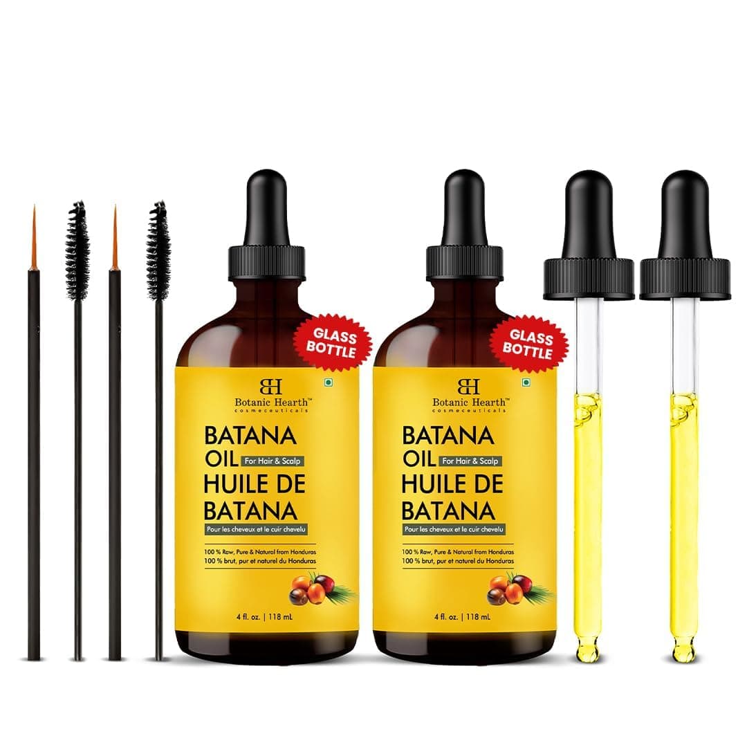 Botanic Hearth 100% Raw & Pure Batana Oil - 4 fl oz (Set of 2)