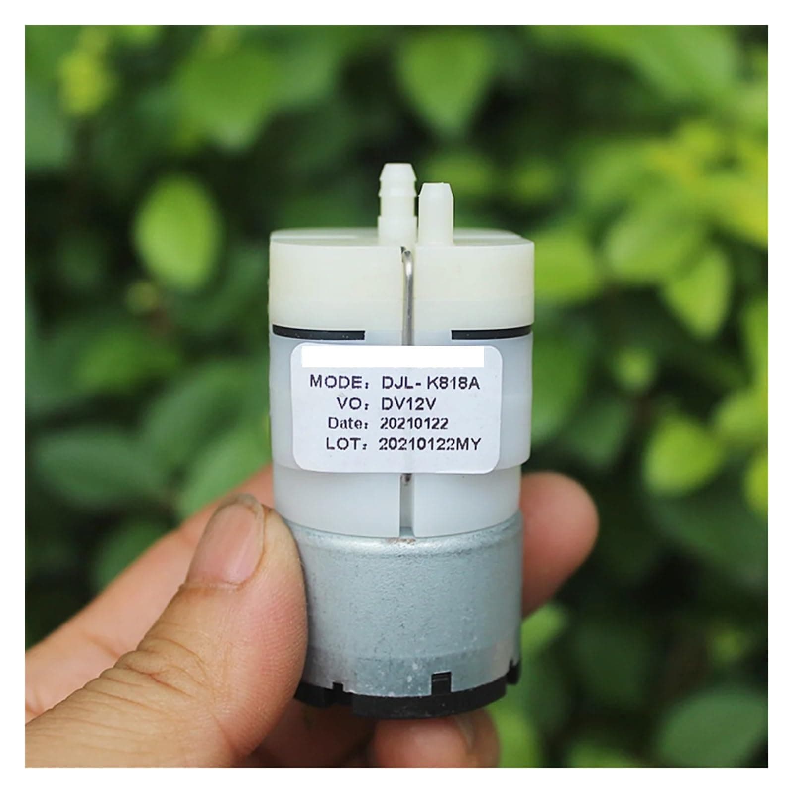 AEVHBAMXN 520 Air Pump DC 12V 3.8L/min Vacuum Pump Diaphragm Pump Large Volume Aquarium Booster Air Inflation AEVHBAMXN