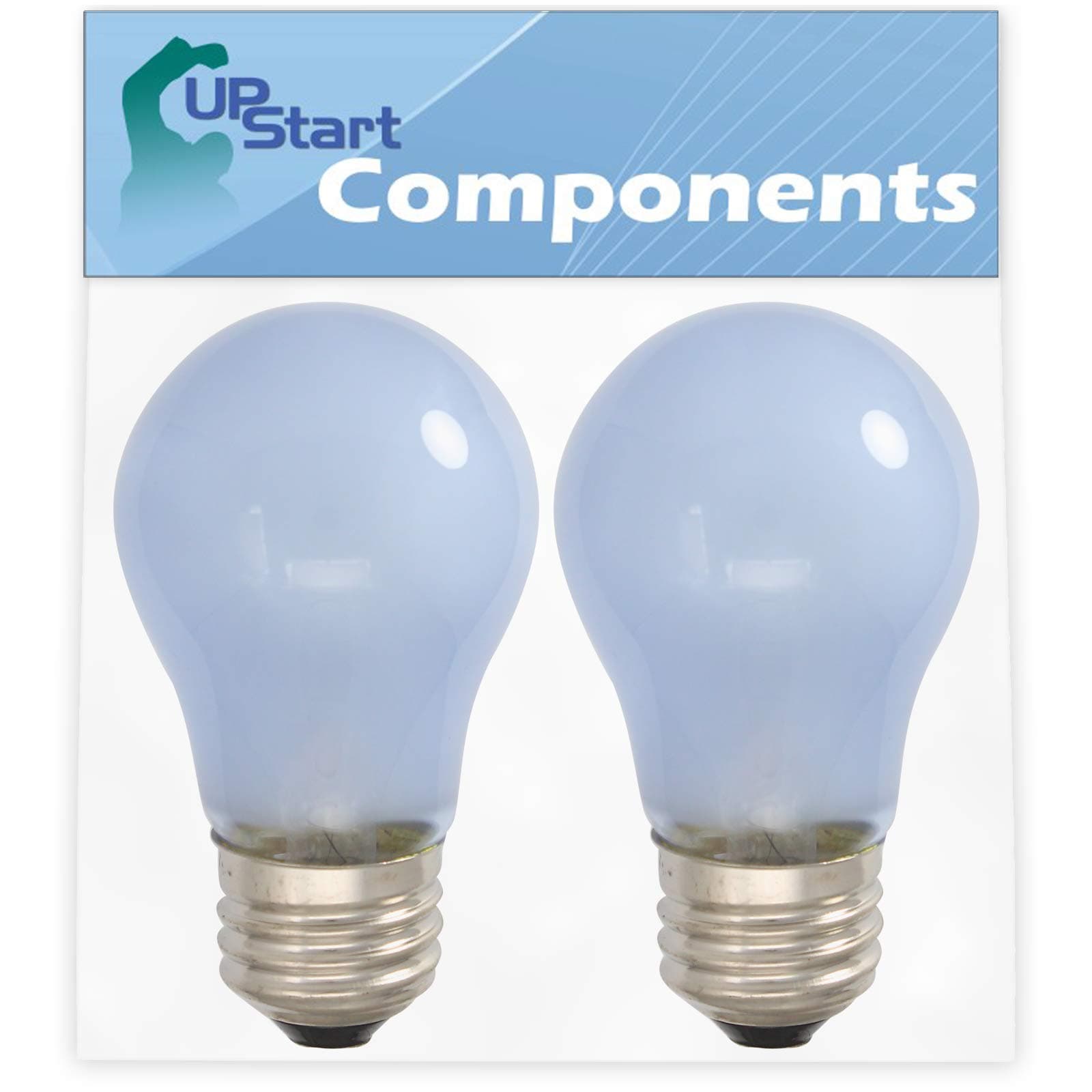 2-Pack 241555401 Refrigerator Light Bulb Replacement for Frigidaire FFTR1821QS5A Refrigerator - Compatible with Frigidaire 241555401 Light Bulb