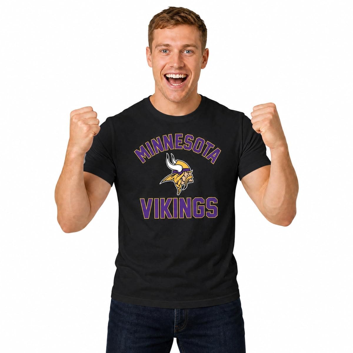 Minnesota Vikings NFL Gameday T-Shirt for Men and Women Black