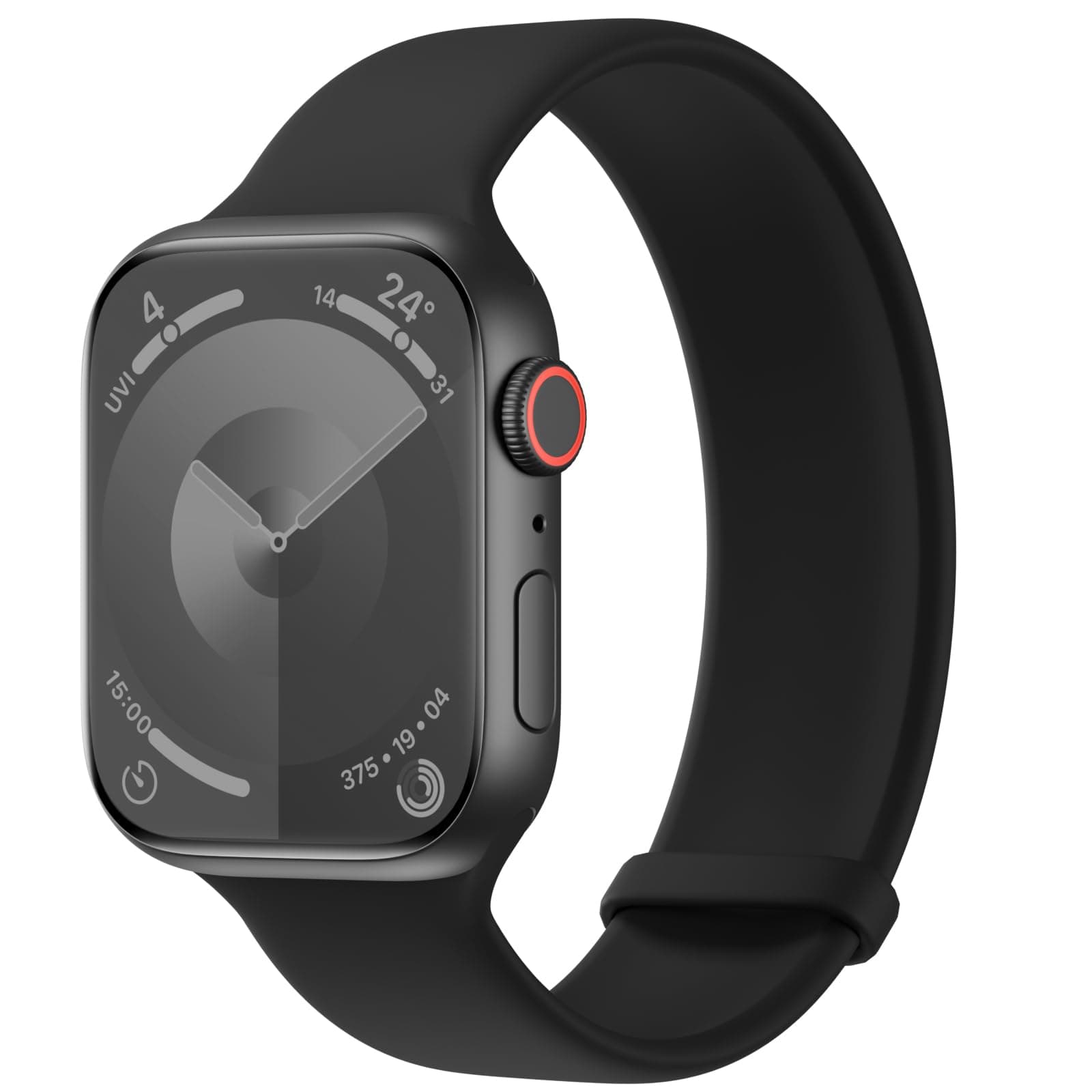 Arctime Silicone Solo Loop Bands Compatible with Watch Band 38mm 40mm 41mm 42mm 44mm 45mm 46mm 49mm, Sport Stretchy Strap Soft Replacement Wristband for iWatch Ultra 3 2 1 Series 11 10 9 8 SE 7 6 5 4