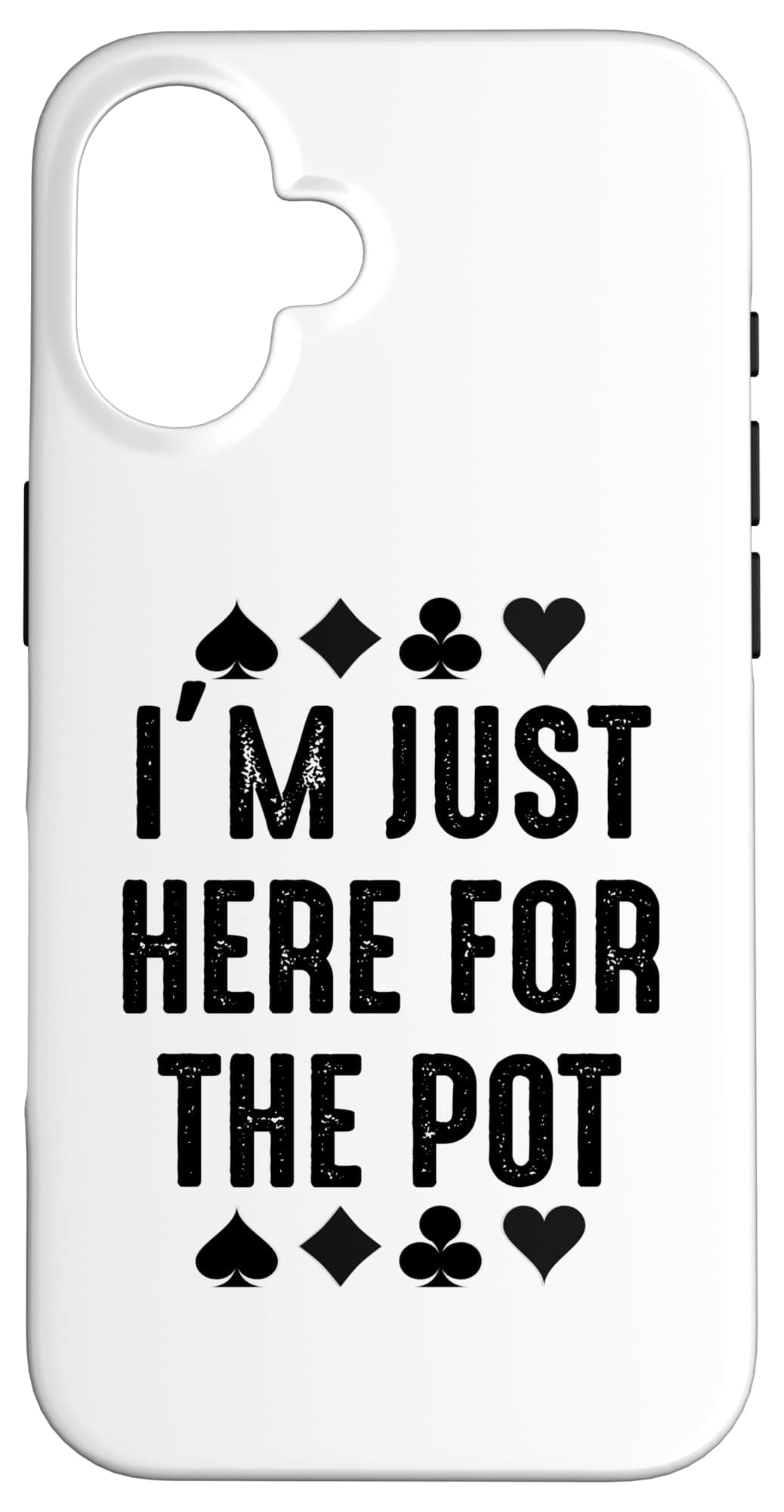 Poker Player Funny - I'm Just Here For The Pot Case for iPhone 16