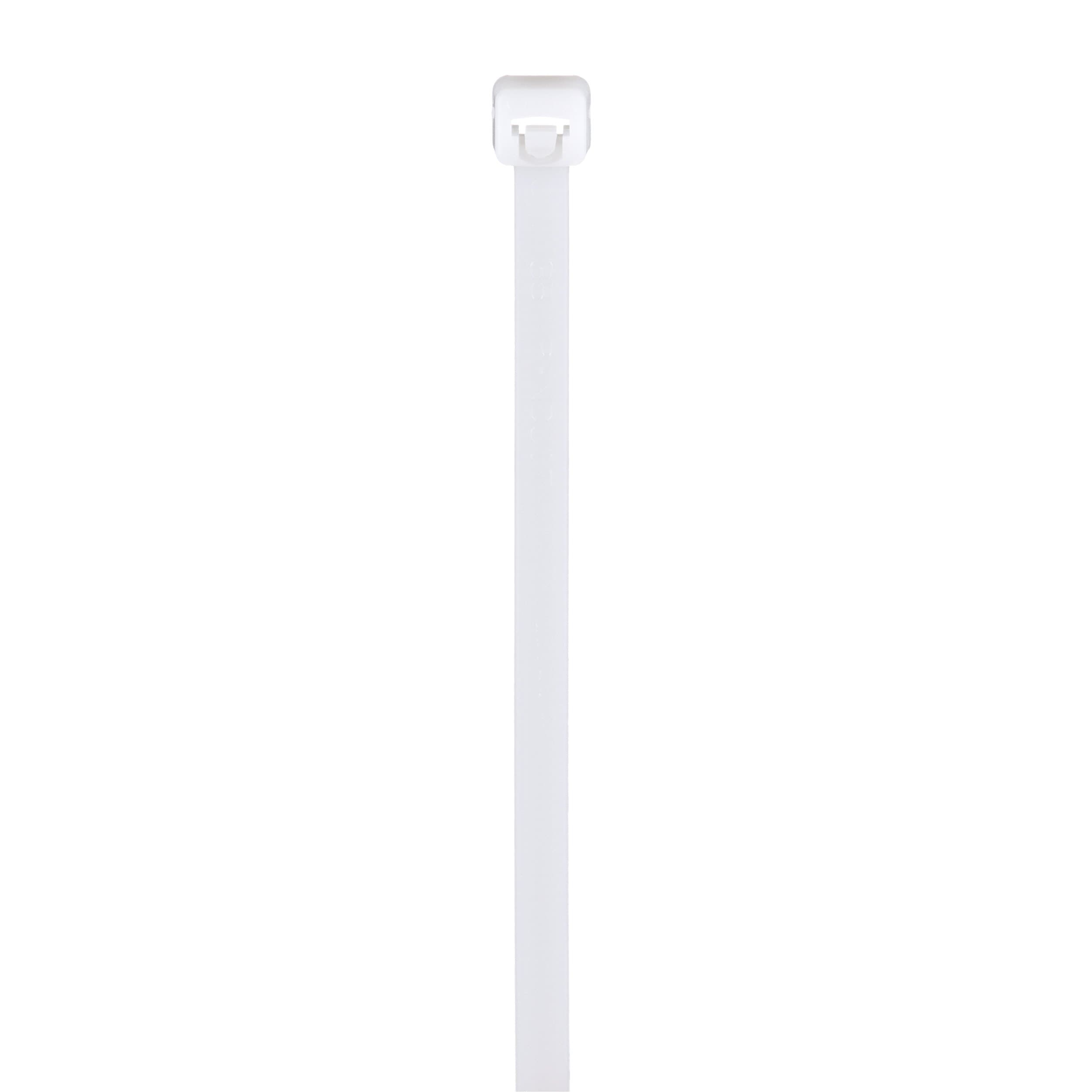 Panduit PRT3S-M Cable Tie, Releasable, Standard, Nylon 6.6, 11.5-Inch Length, Natural (1,000-Pack)