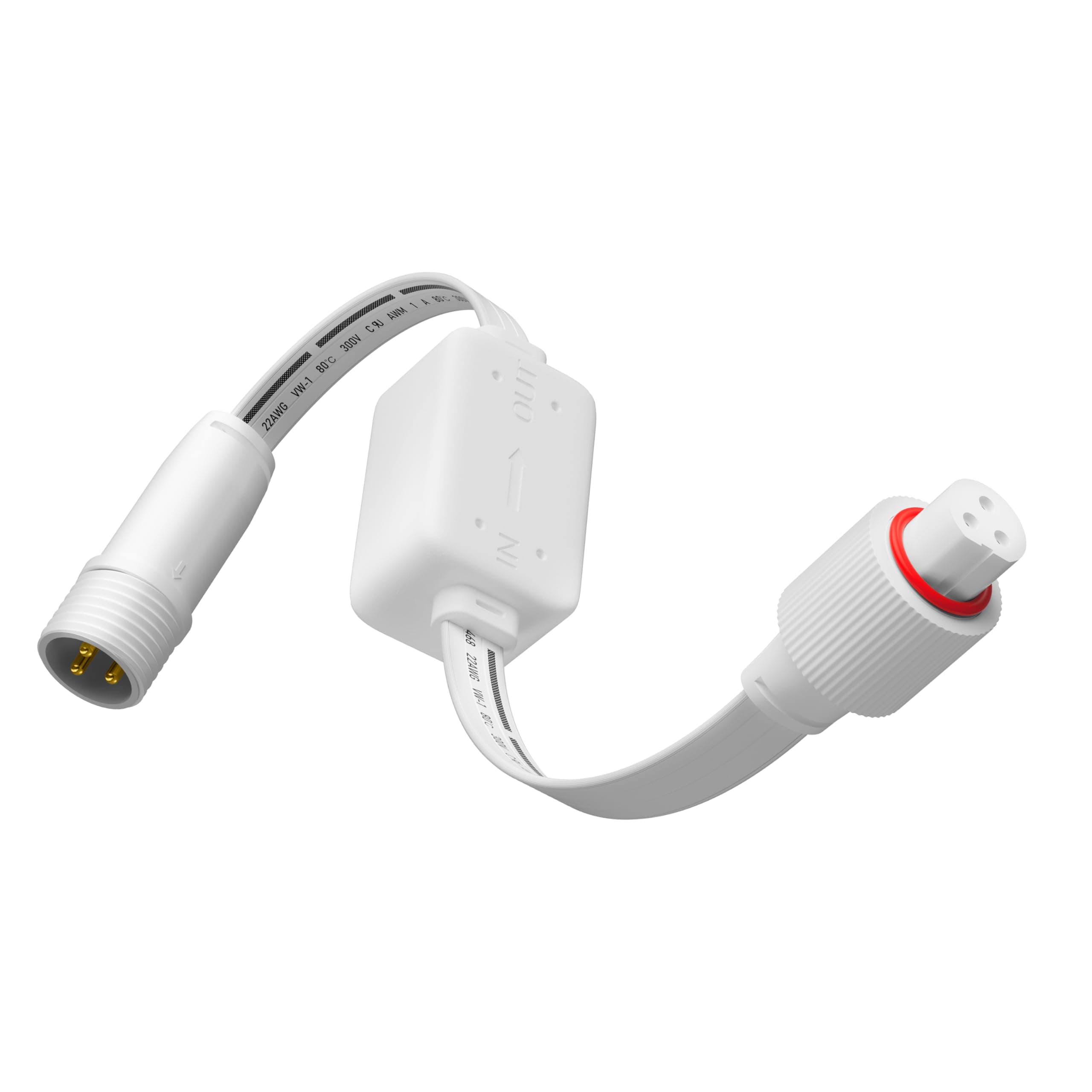 Driver Module Signal Booster for Govee Permanent Outdoor Lights Pro 100ft, 150ft and 200ft, Only Compatible with Govee H706A H706B H706C, Voltage Transformer Help to Maximum Extend to 200Ft