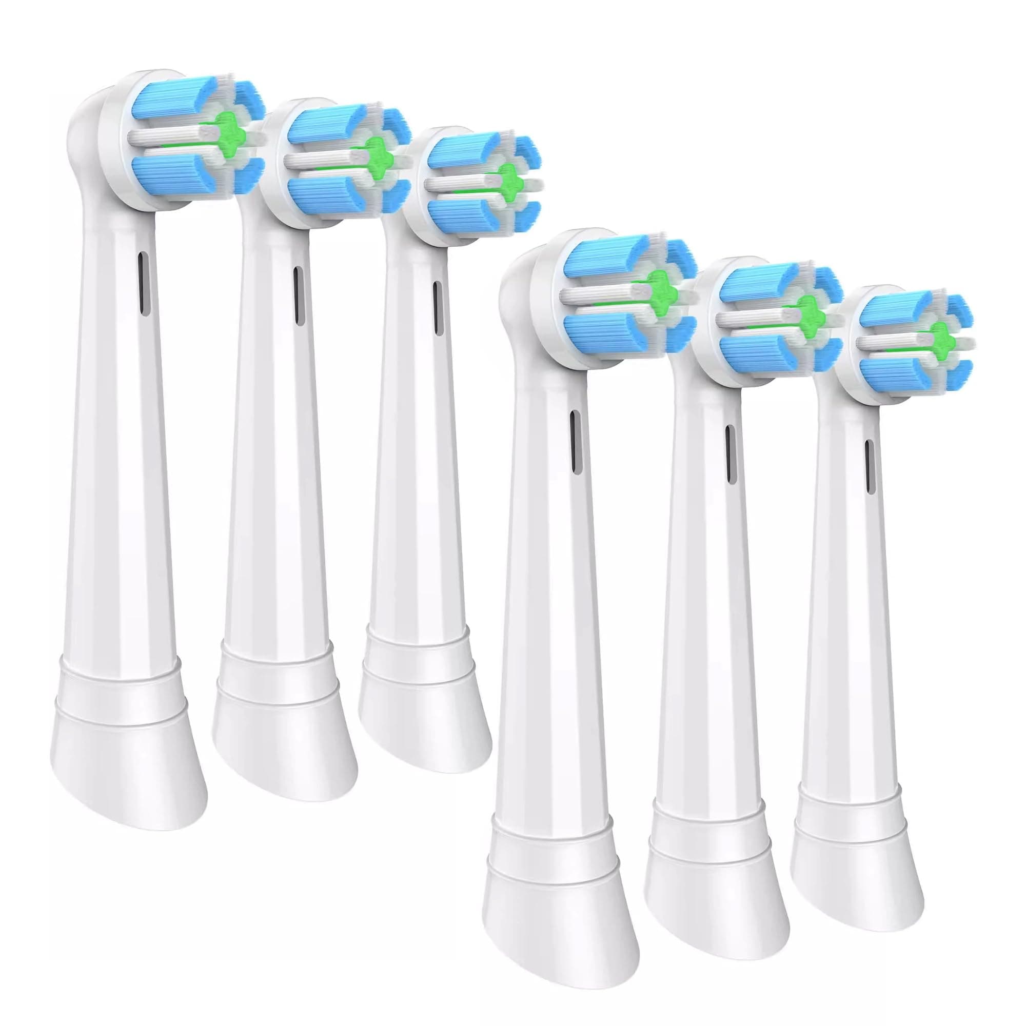 12 PCS iO Replacement Brush Heads - Compatible with Oral B iO Series 2/3/4/5/6/7/8/9/10 Electric Toothbrush, Soft Bristles, Deep Clean, Individually Packed with Dust Cover,White