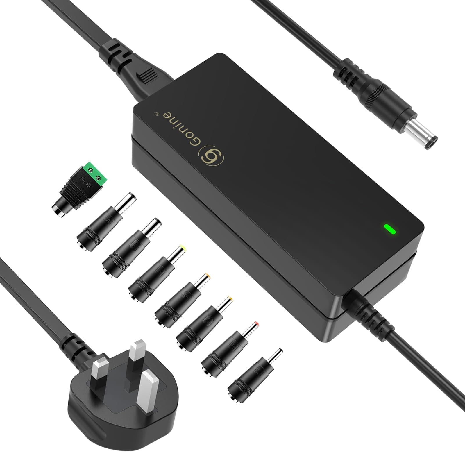 12V 5A Power Supply Adapter, AC 100-220V to 12 Volt 5 Amp Transformer