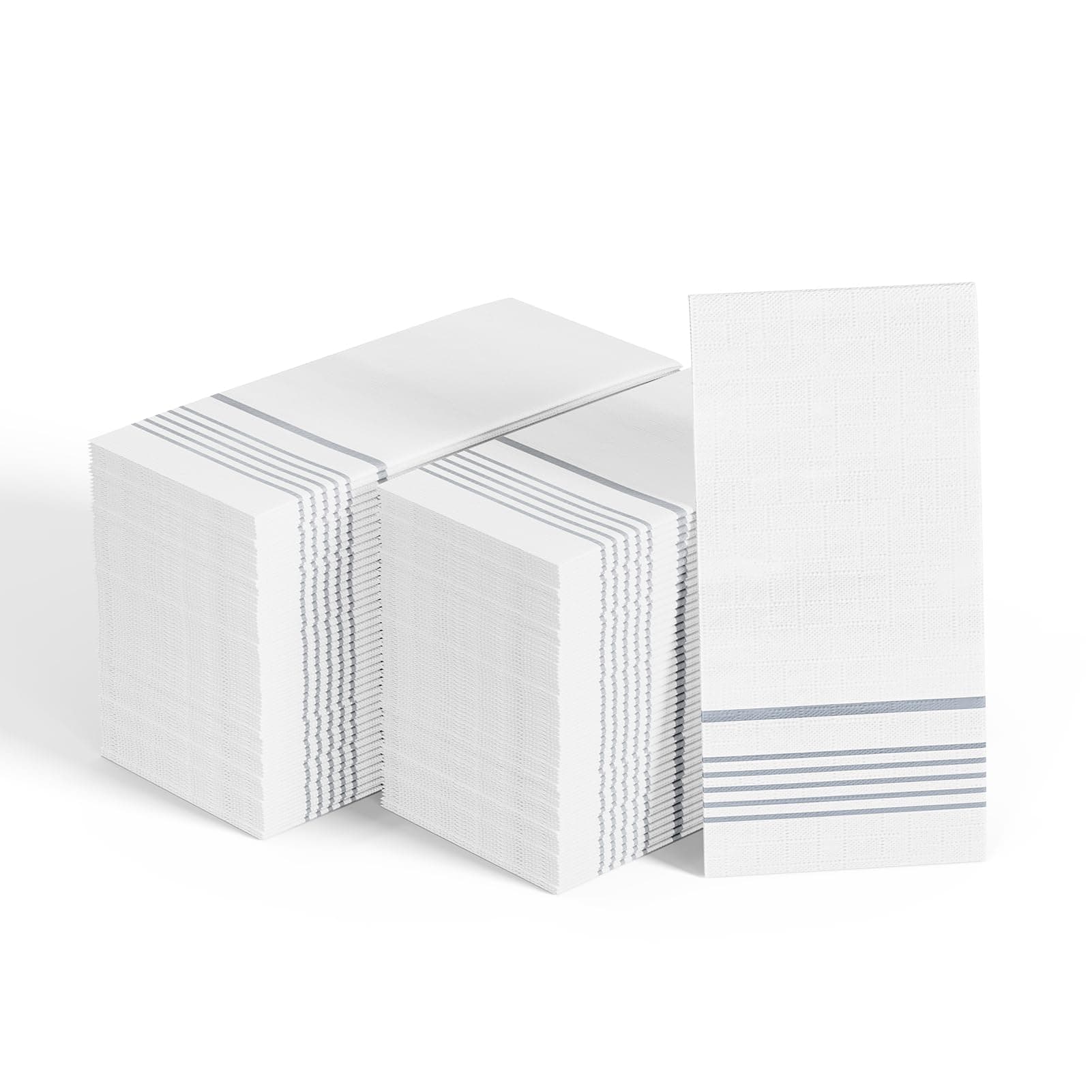 400 Pack Paper Napkins, Disposable Guest Towels Party Dinner Napkins Soft, Absorbent 3-Ply Hand Towels for Bathroom, Wedding and Events