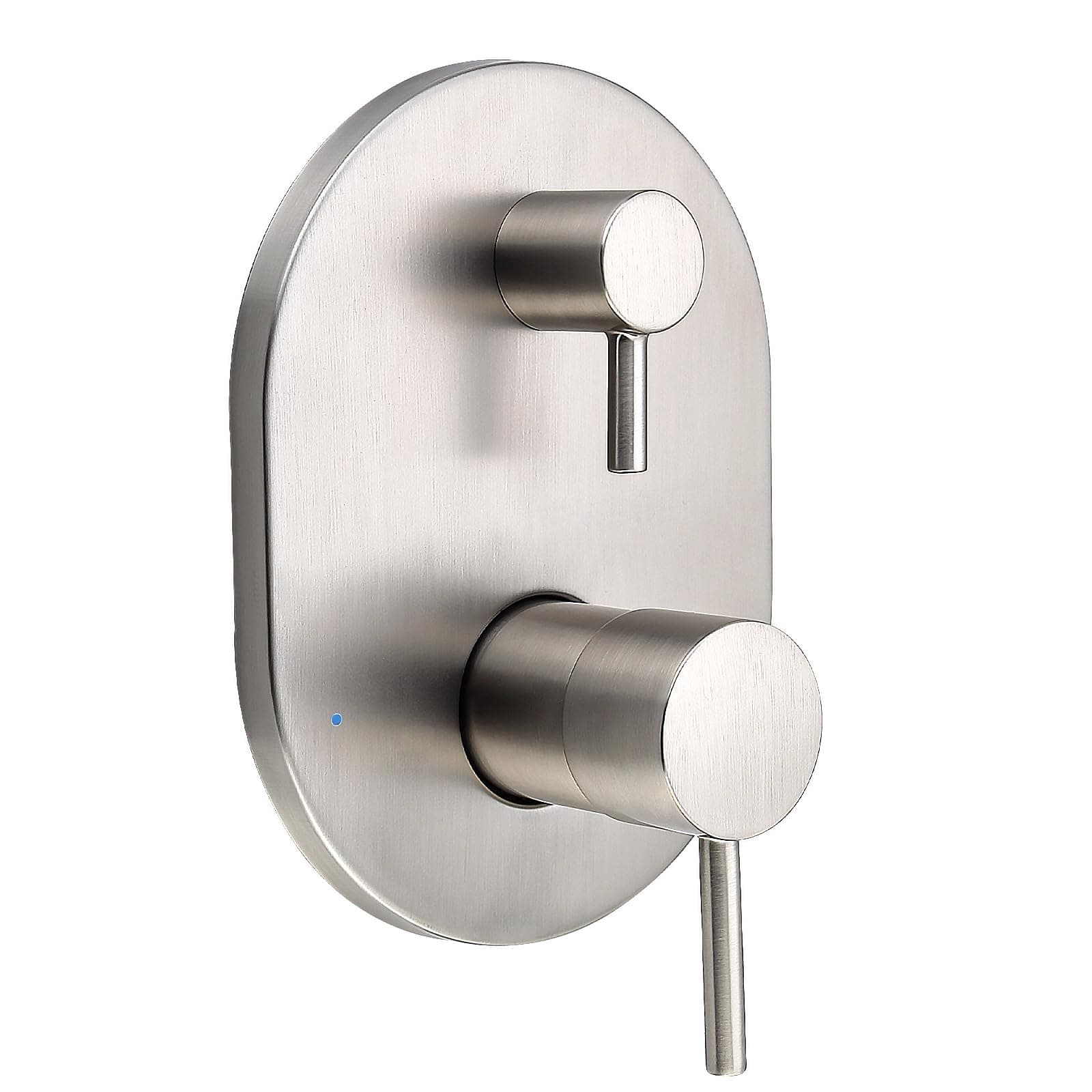 T3290BN Brushed Nickel Shower Valve Trim Kit for Moen Align M-CORE 3-Series 2-Handle Shower Faucet Trim, Shower Handle UT3290 UT3290BL UT3290BG, Include 1213 Cartridge, Valve Required