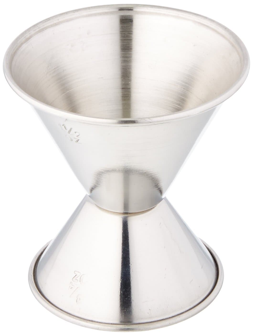 Winco Jiggers, 3/4 by 1-1/2-Ounce, Stainless Steel