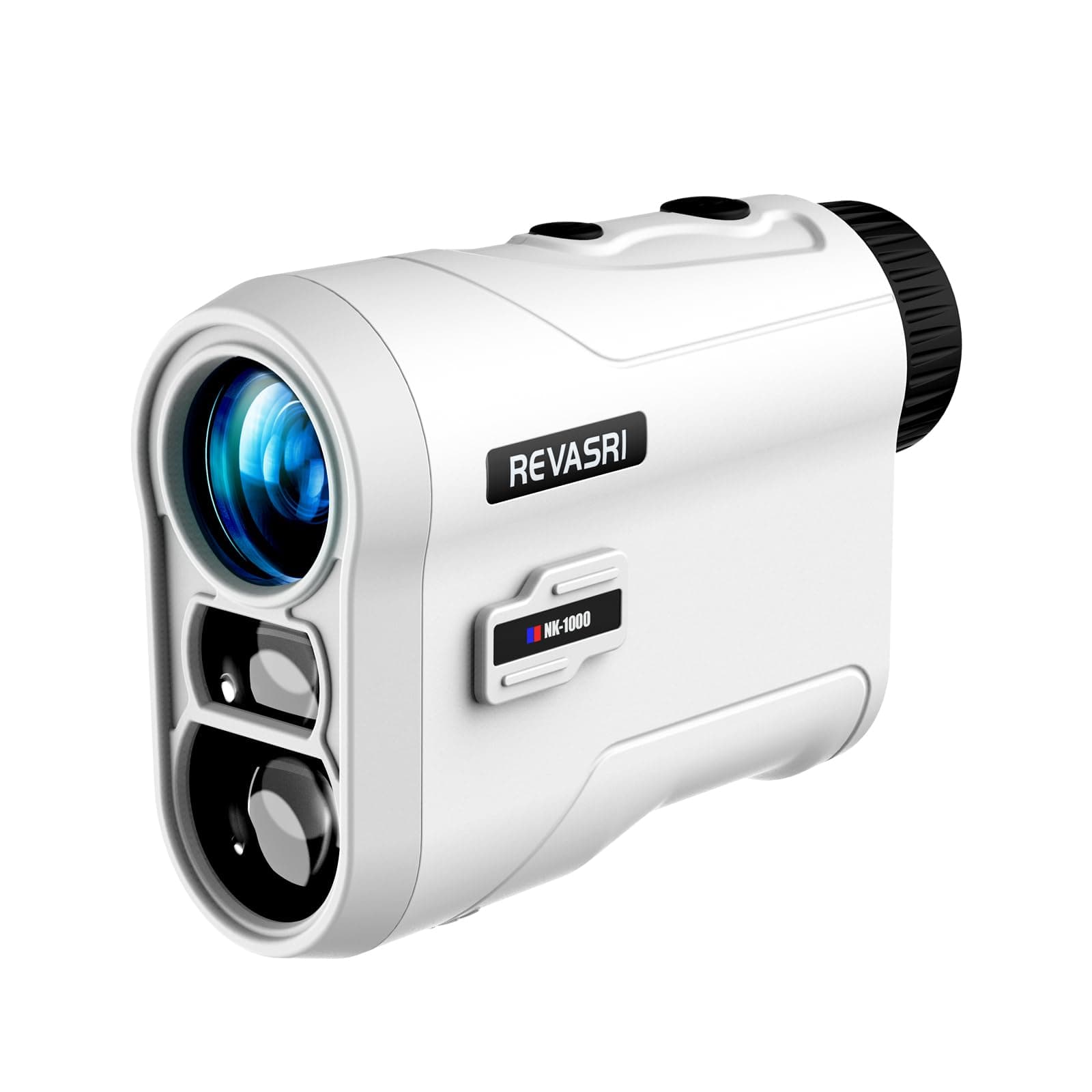 REVASRI Golf Rangefinder with Slope and Pin Lock Vibration, External Slope Switch for Golf Tournament Legal, Rangefinders with Rechargeable Battery 600YDS Laser Range Finder