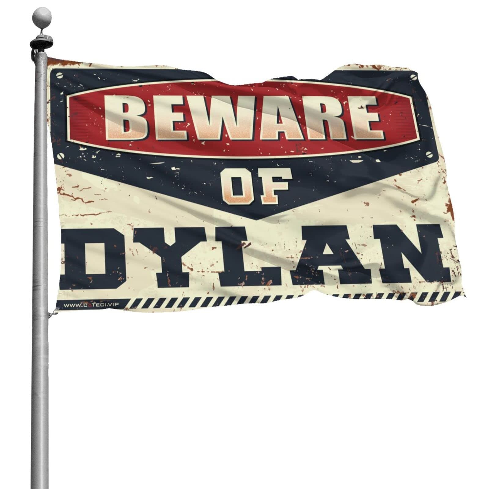 Bar Stuff For Man Cave Beware Of Dylan Flag Flags For Dorms Funny Bathroom Decor (Size : 120X180CM)