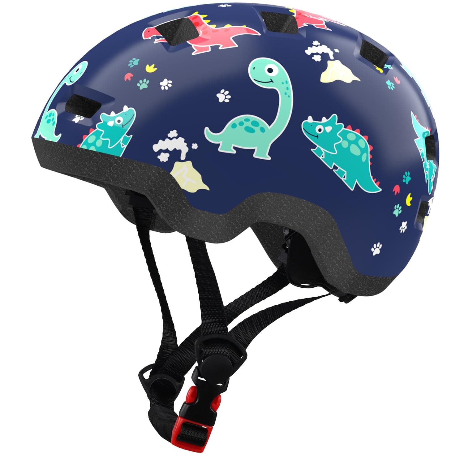 Toddler Helmet Durable Hard Shell Lightweight for 2-6 Years(Dinosaur-S