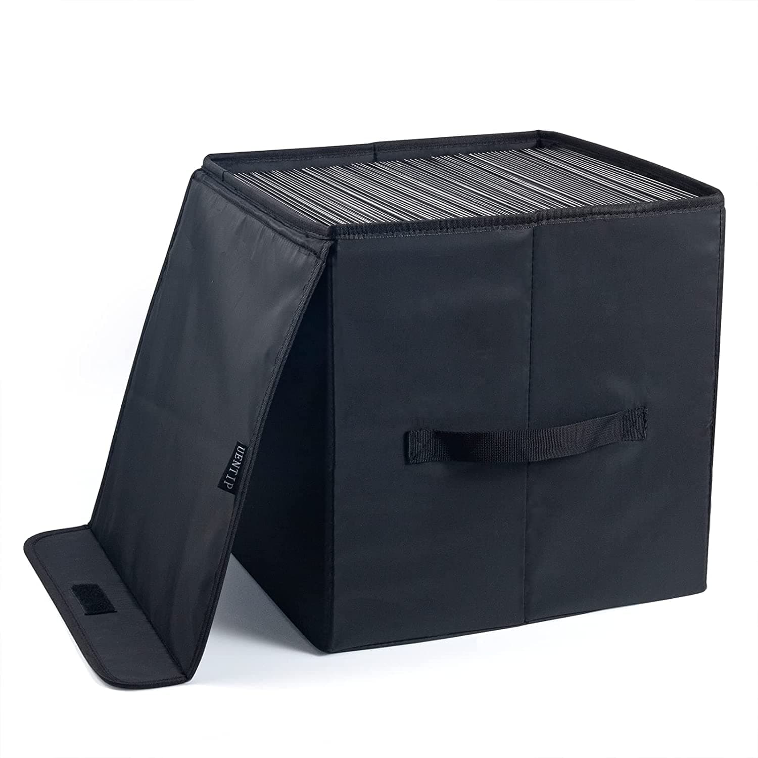 UENTIP 12-inch Vinyl Record Storage Box,Vinyl Storage For Home Storage Use