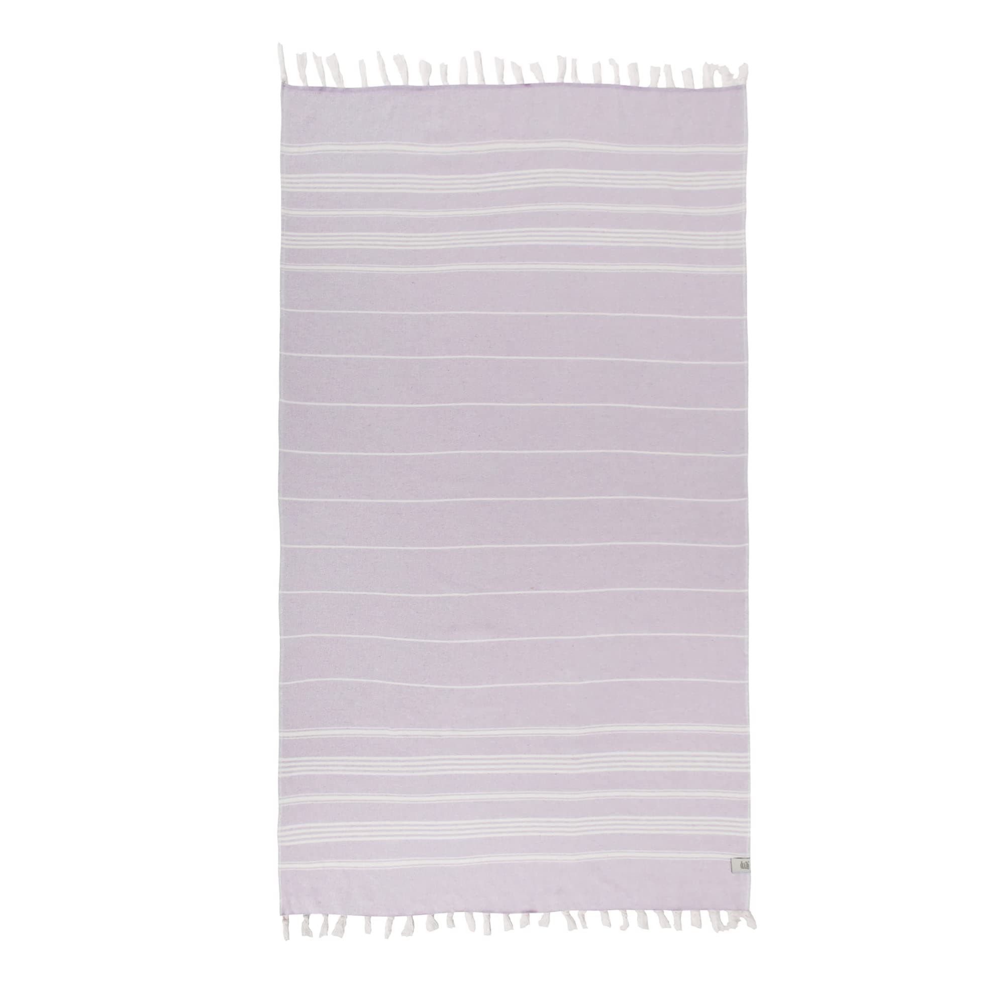 Beach Towel | Cotton Beach Towels, Easy to Carry, Sand Free, Highly Absorbent, Quick Dry, Turkish Towels for Travel Camping Bath Sauna Beach Gym Fitness Pool Yoga SPA by Lahammam, Asena, Lilac
