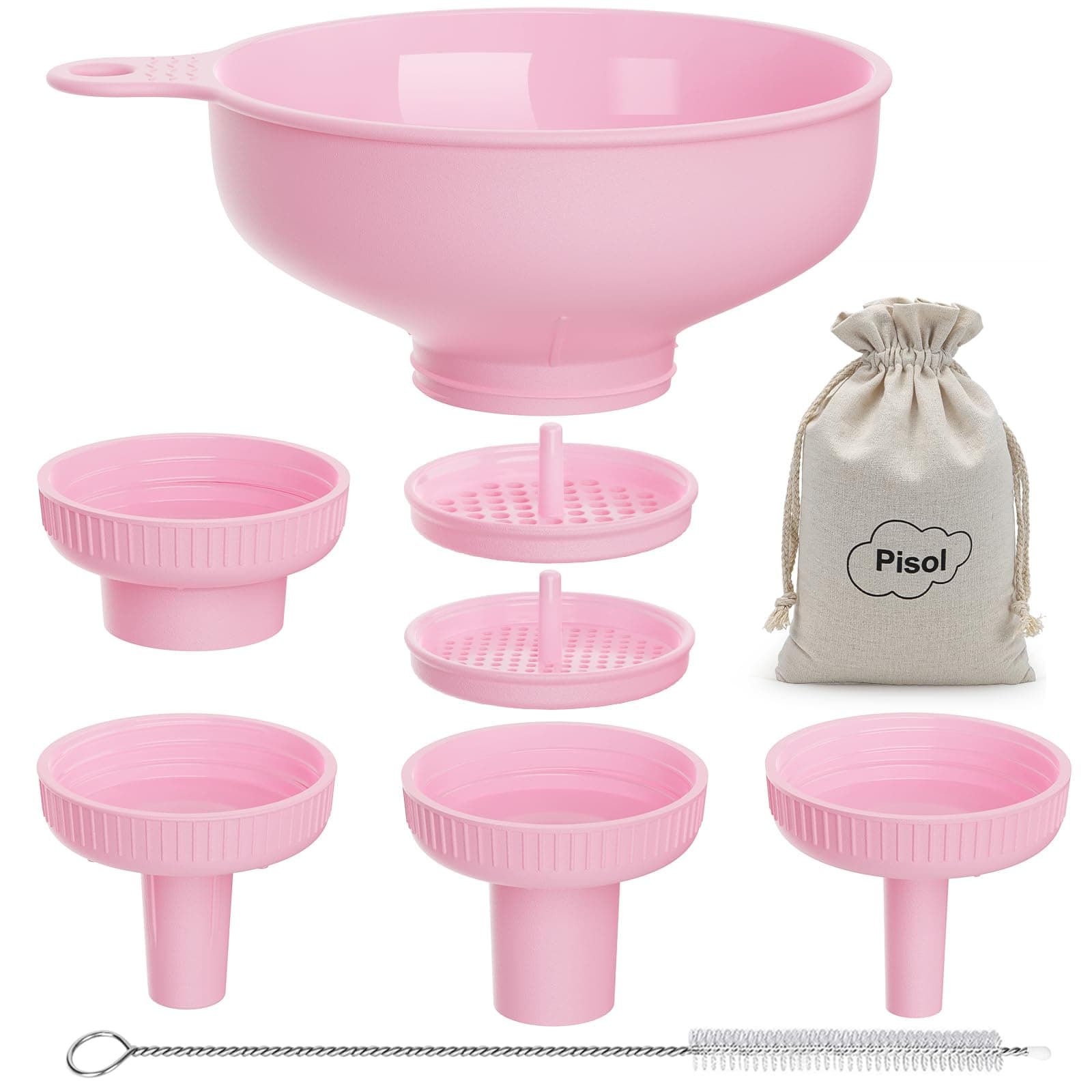 Pisol Wide Mouth Versatile Funnel for Kitchen Use for Filling Bottles