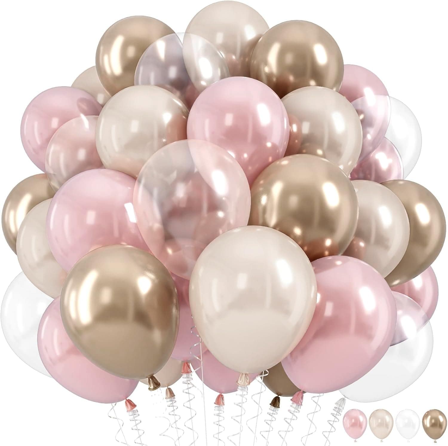HILAVO Pink Balloons Set