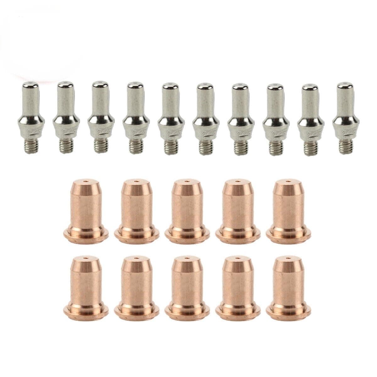 20 pcs 50-60A 1.1mm Consumables Kit fit Primeweld CUT60 Plasma Cutter