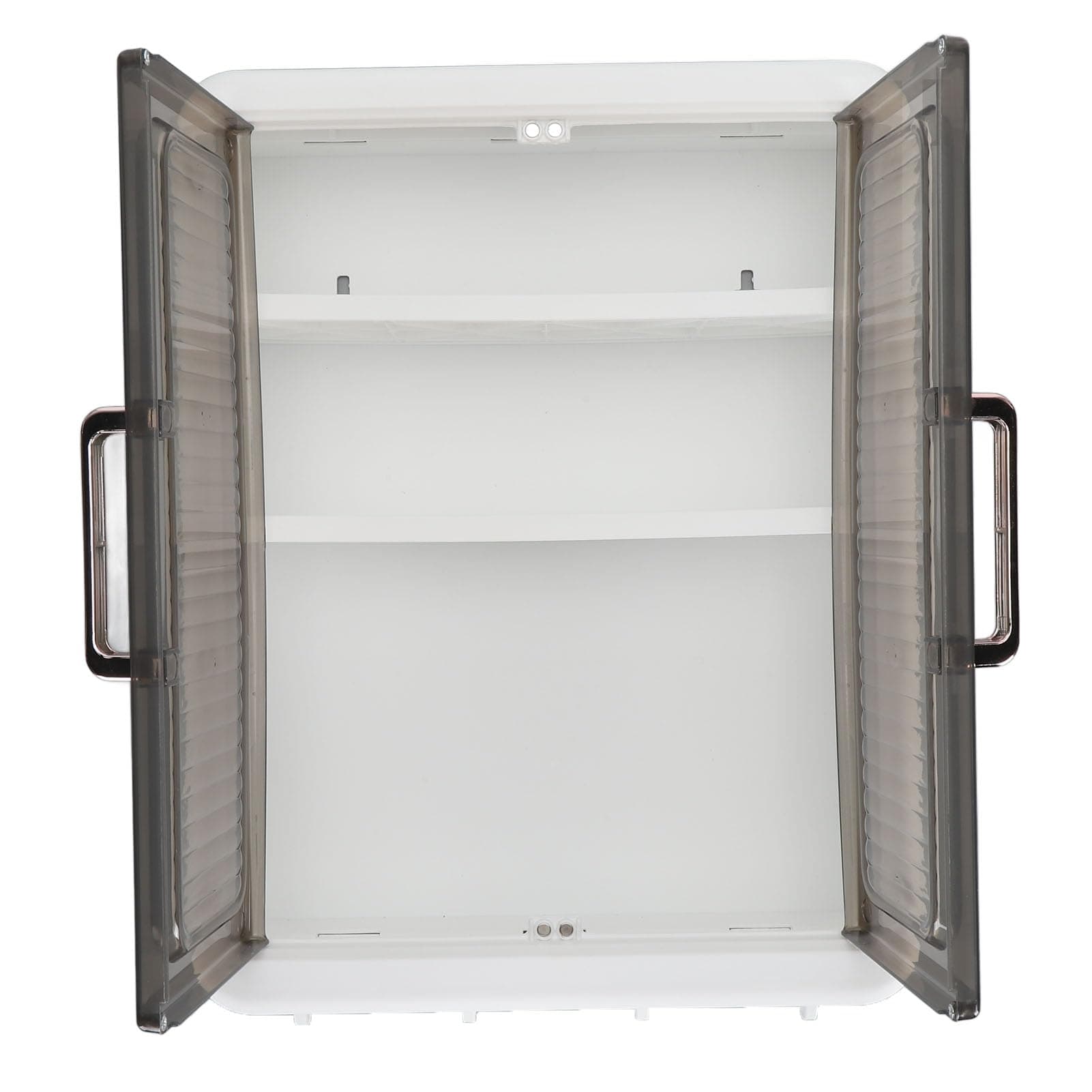 Sorandy Multifunctional Bathroom Wall Mounted Cosmetics Organizer Display Cabinet with Hooks for Vanity Toiletries Perfume Storage