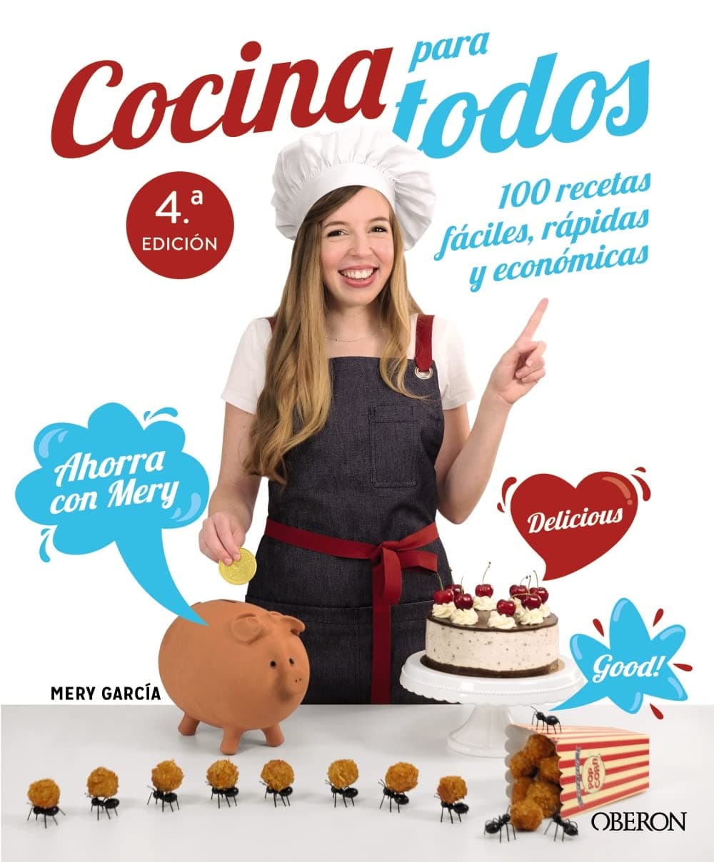 Cocina para todos: 100 recetas fáciles, rápidas y económicas (Spanish Edition)
