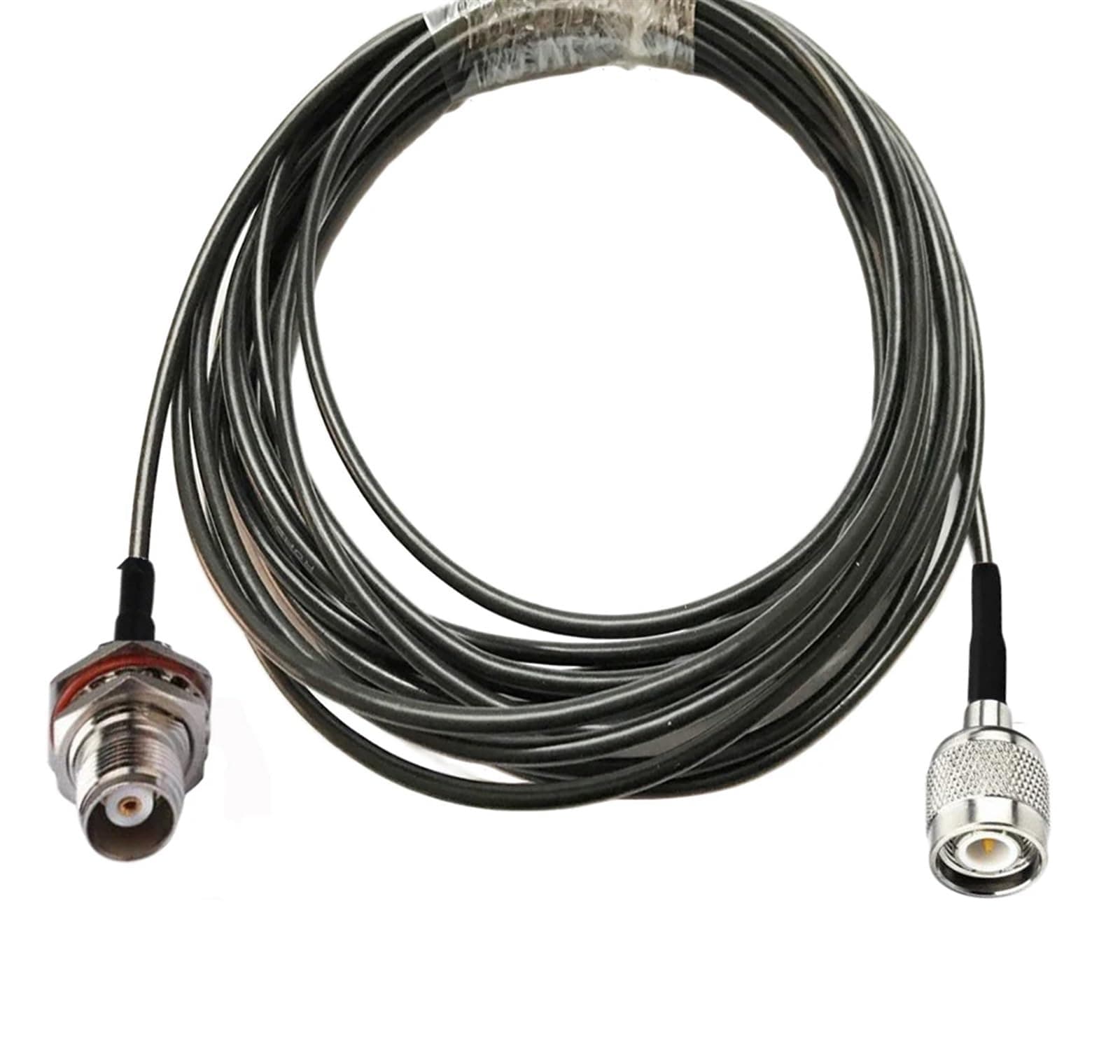 TNC Female O-Ring to TNC Male RF Jumper Pigtail Cable RG174 1m 2m 3 metres 5m 10m(1m)