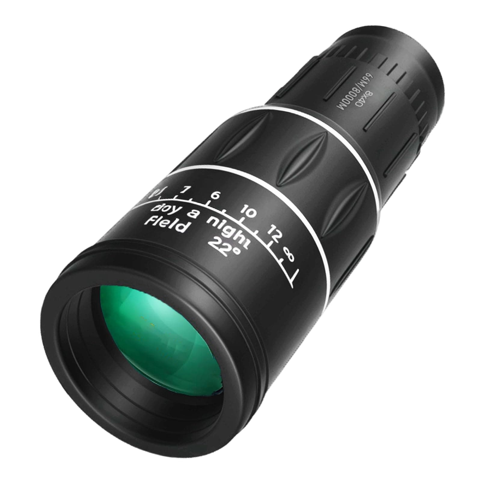 6X40 Mini Monocular Telescope, Birthday Gifts for Men Dad Him Husband Teen Boys, White Elephant Gift for Adults, BAK9 & FMC Prism Scope for Birdwatching Outdoors Hunting, Cool Gadgets