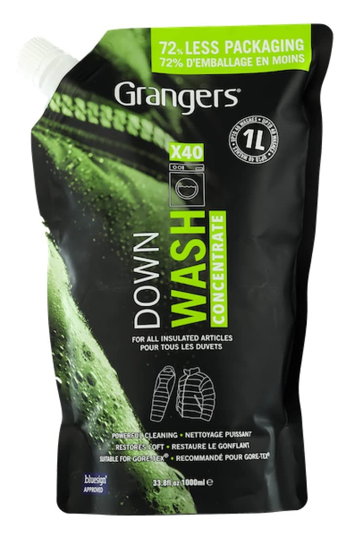 Grangers Down Wash/Detergent Down Filled Clothing, Sleeping Bags and Bedding (Concentrate), 33.8 oz