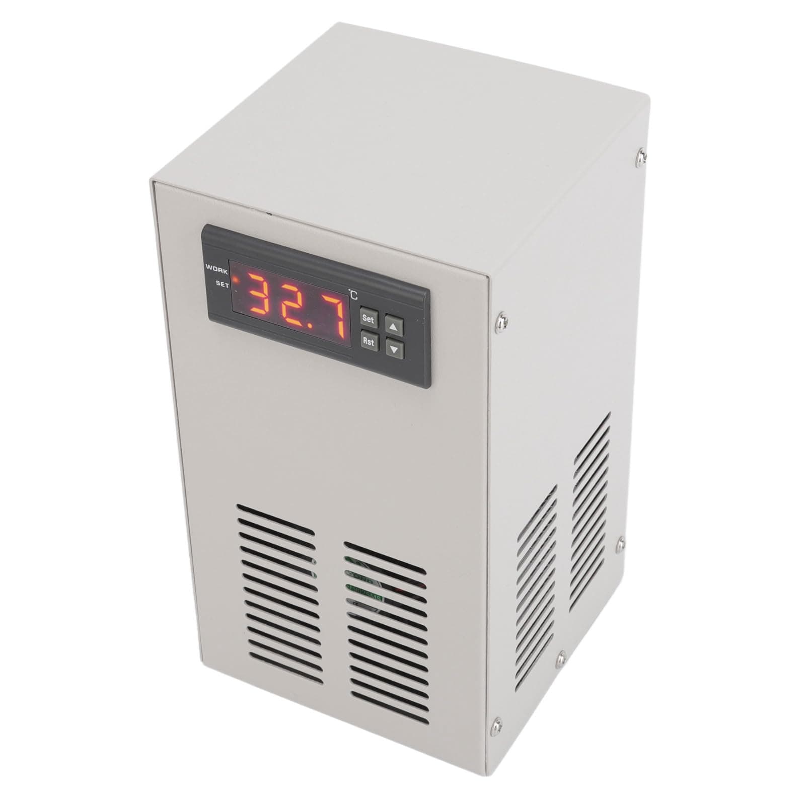 Aquarium Chiller for Tanks Under 20L Silent Cooling Heating System with Precise Temperature Control Energy Efficient 70W Refrigerant Cooling Device for Freshwater and Saltwater Tanks