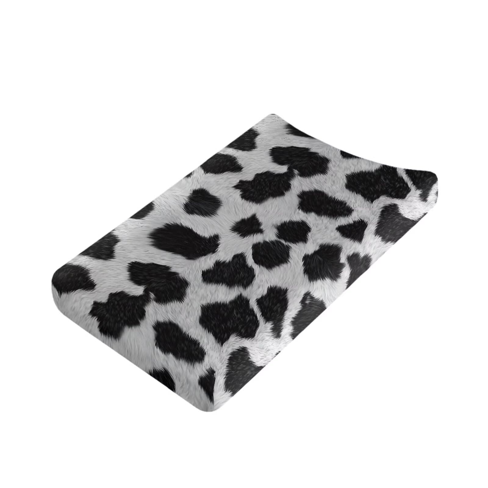 HUISEFOR Cow Print Diaper Change Table Covers Removable Changing Pad Cover for Baby Easy to Install Cradle Mattress Sheets for All Season Gift for Holiday