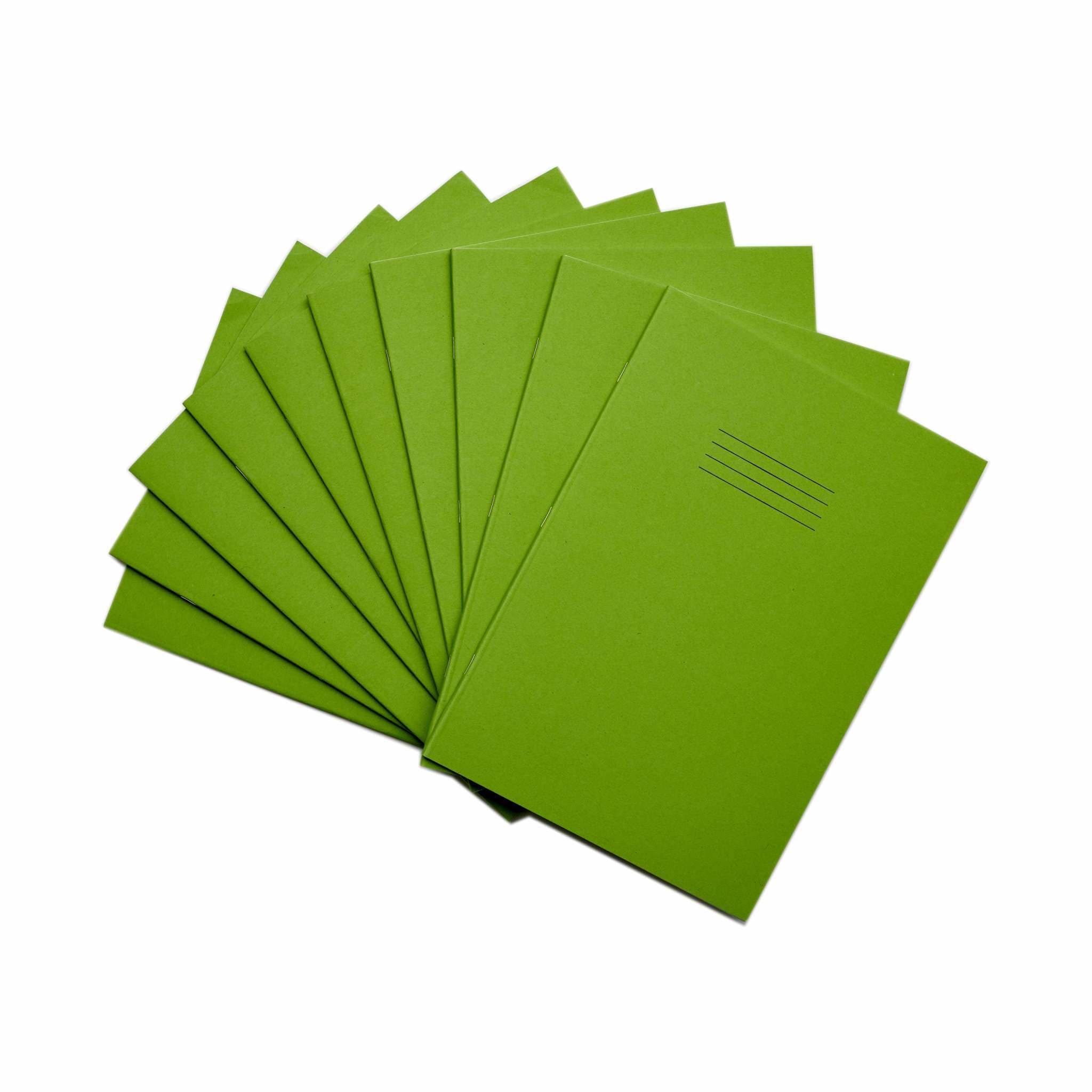 Rhino A4 64 Page Exercise Book - Light Green (Pack of 10)