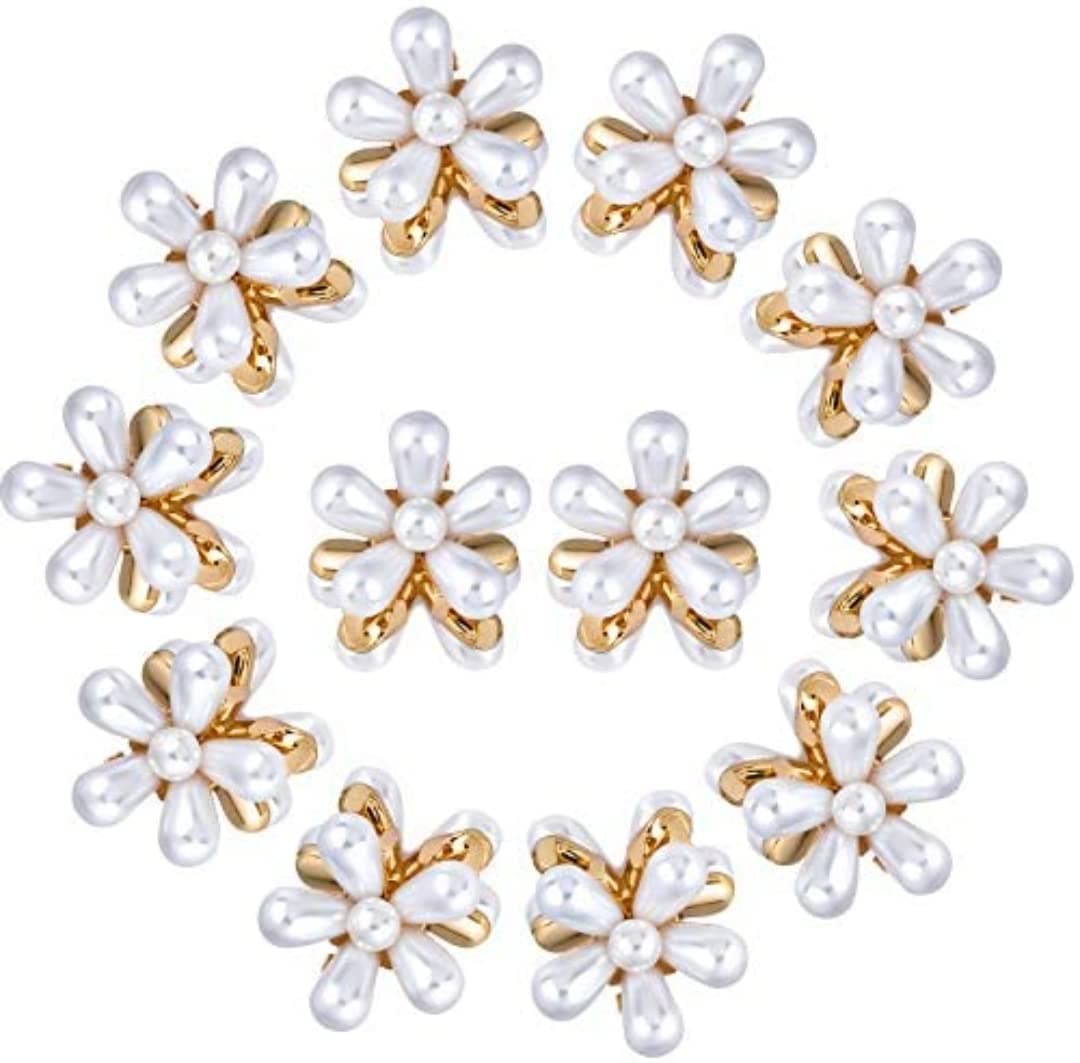 ANNACREATIONS Metal, Plastic Hair Clip for Women, Multicolour, 12 Pieces