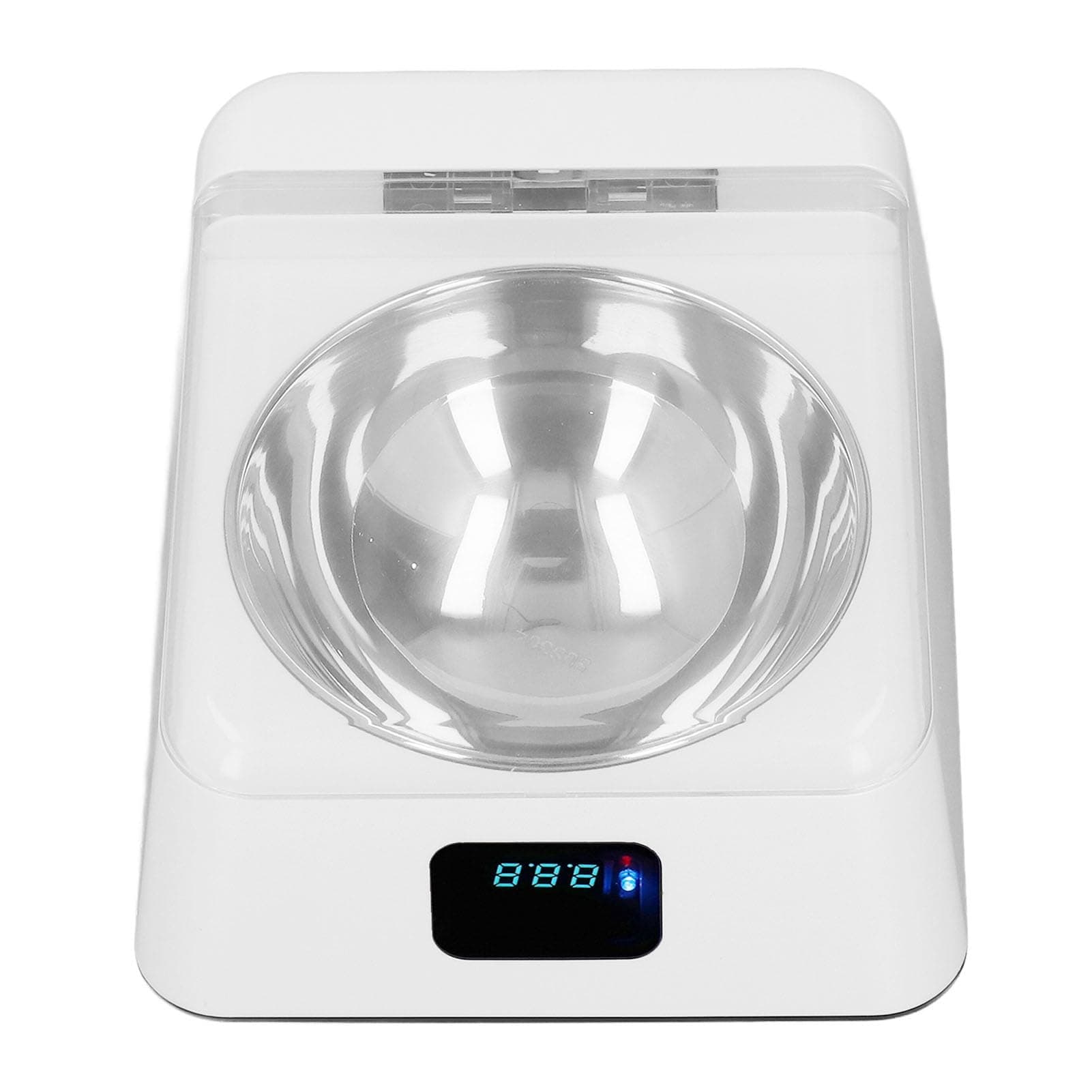Yctze Smart Induction Pet Feeder with Rechargeable Lid Opening for Small to Medium Dogs and Cats - 350ml Automatic Feeding Bowl
