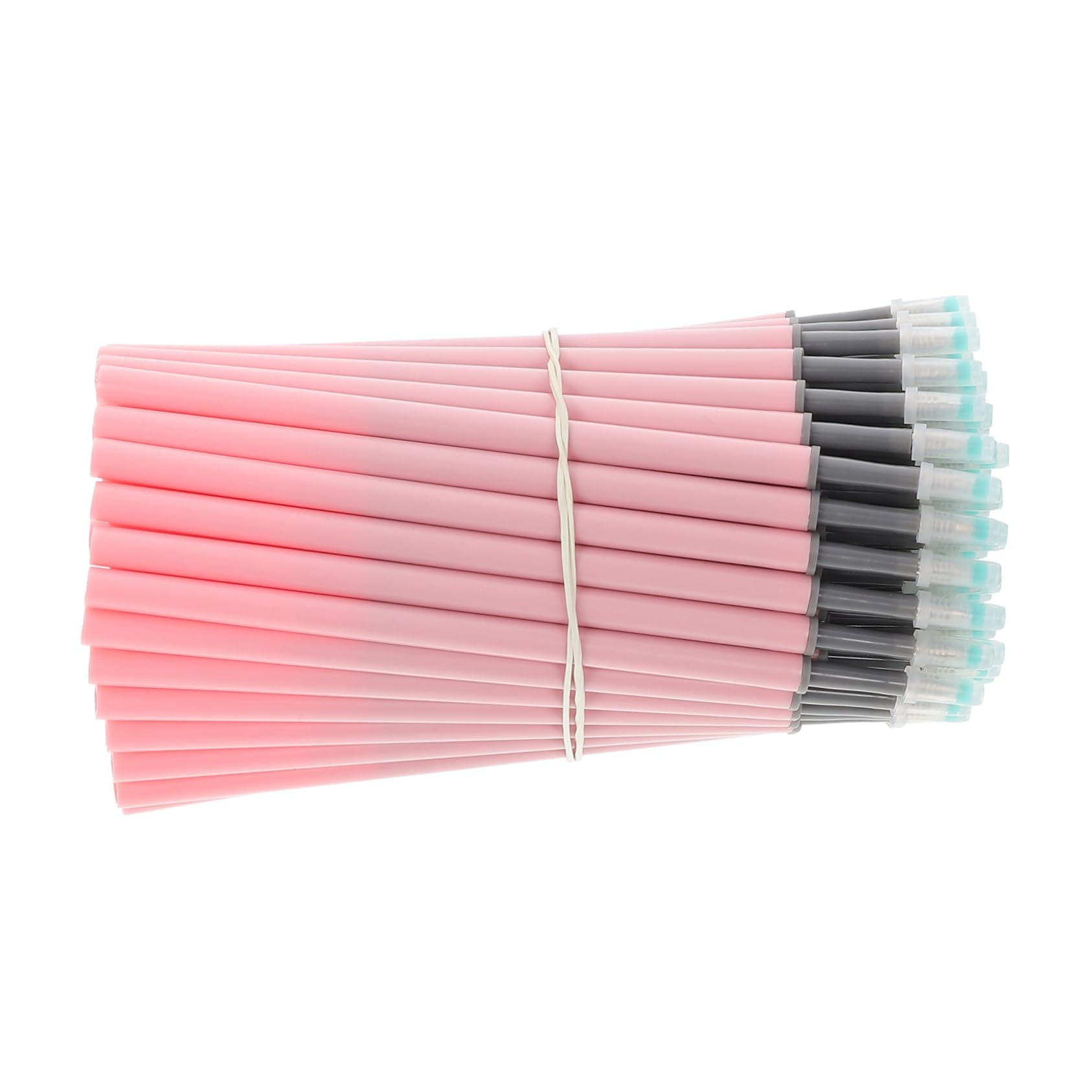 EXCEART 100pcs Smooth Gel Pen Refills Replacement Ink for Press Pens Large Capacity Replacements for Drawing Journaling and School Supplies