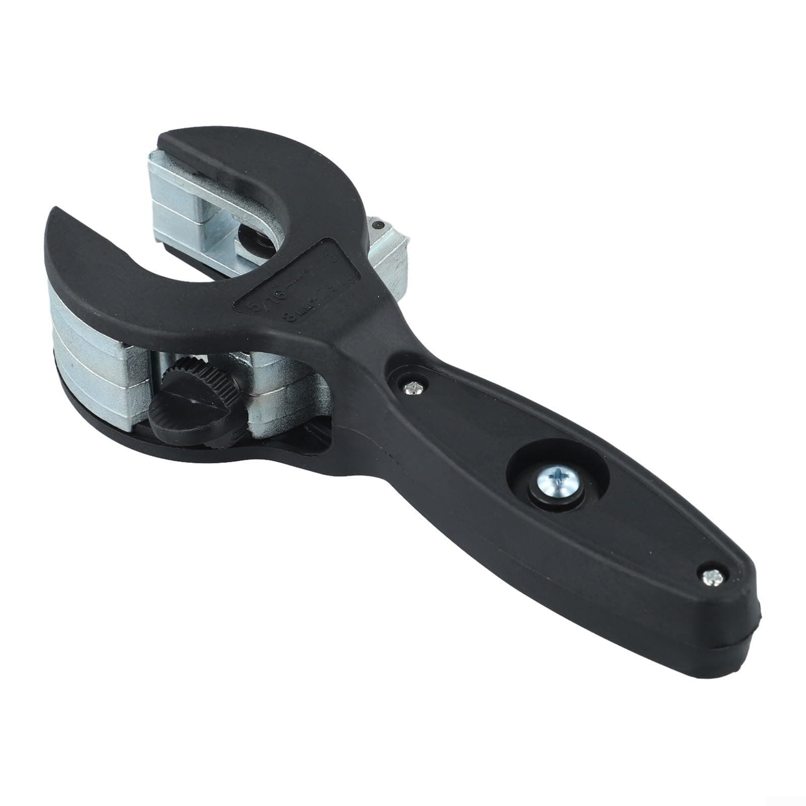 Startbuymore Ratchet Tube Pipe Cutter For Stainless Steel Copper Aluminum 8-29mm One Hand Operation Compact Design For Tight Spaces(Black)