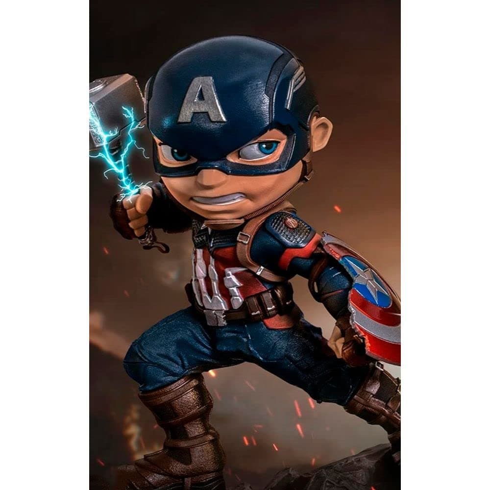 Iron Studios - Minico Avengers Endgame Captain America Vinyl Statue