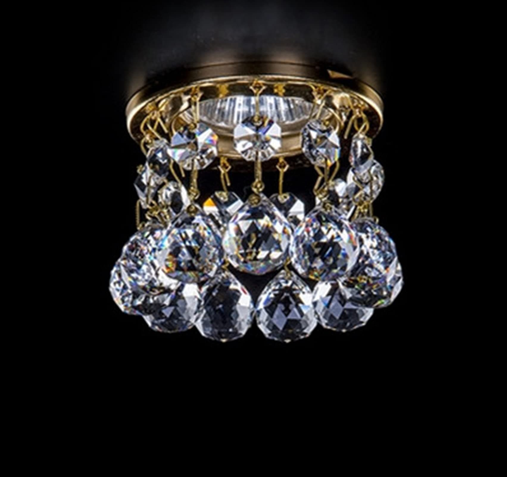 KSSTEVNBD Chandelier, Led Modern Chandelier Lamp, Led Chandelier Lustres De Cristal Living Room Lighting Dia8H7.5Cm Crystal Corridor Light Modern M Ini Crystal Lamps,Modern Led/D/Cold White