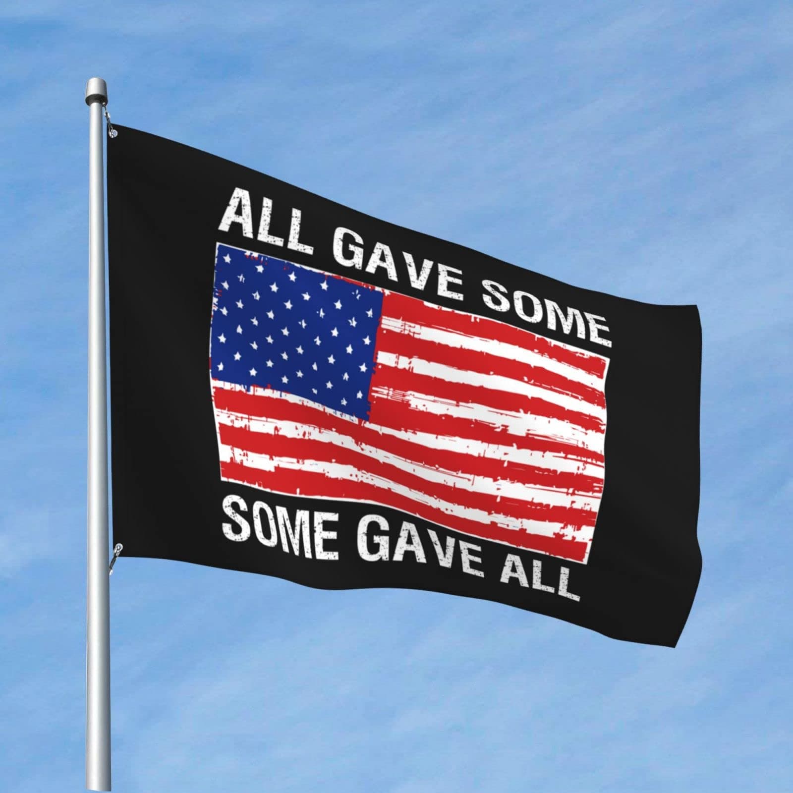 Bedroom Flags All Gave Some Some Gave All Military Flag Fun Stuff Teen Room Decor (Size : 152X244CM)