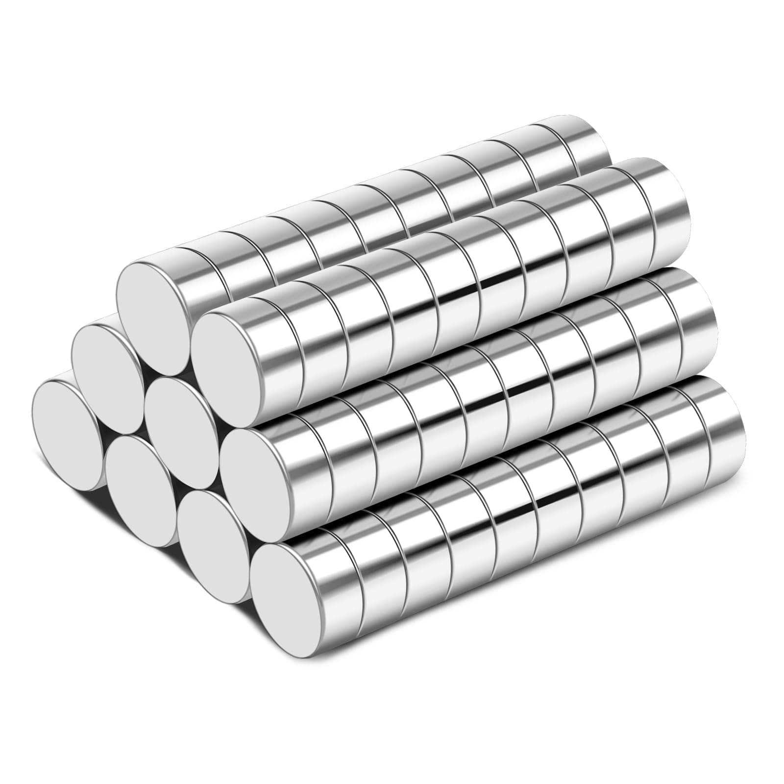 TRYMAG Magnets, Rare Earth Magnets, Refrigerator Magnets, 80Pcs
