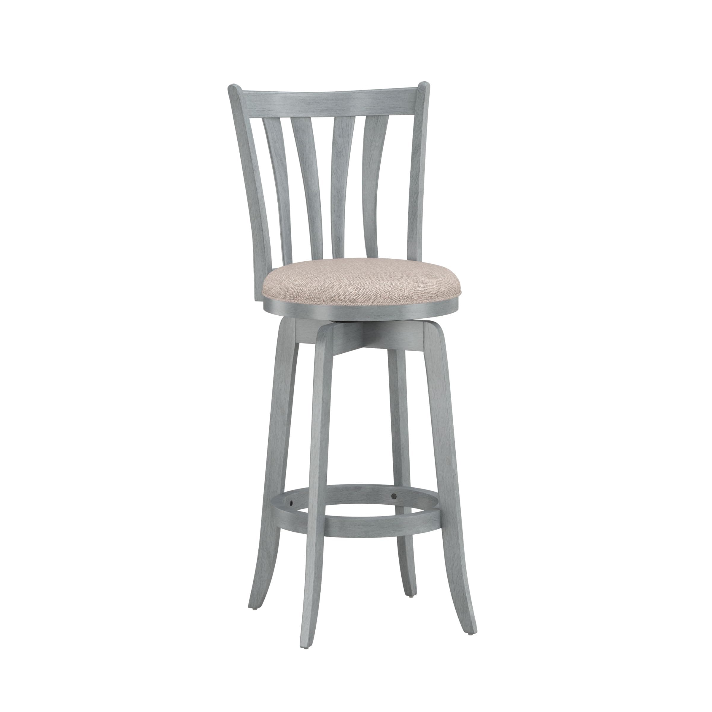 Hillsdale Furniture 4617-830 Savana, Blue Swivel Bar Stool, Height
