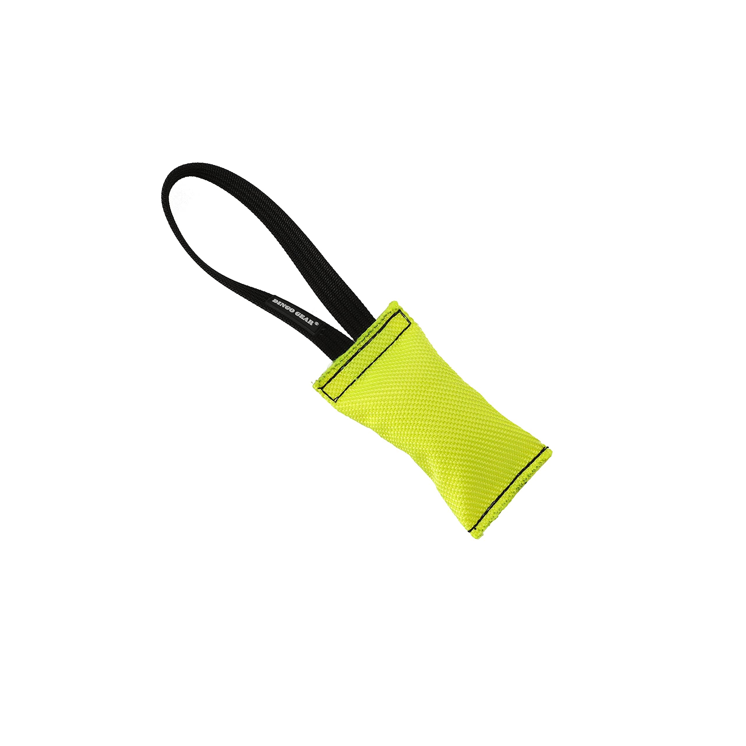 Dingo Gear Firehose Bite Tug Strong Dog Toy, Yellow, 0.078 kg