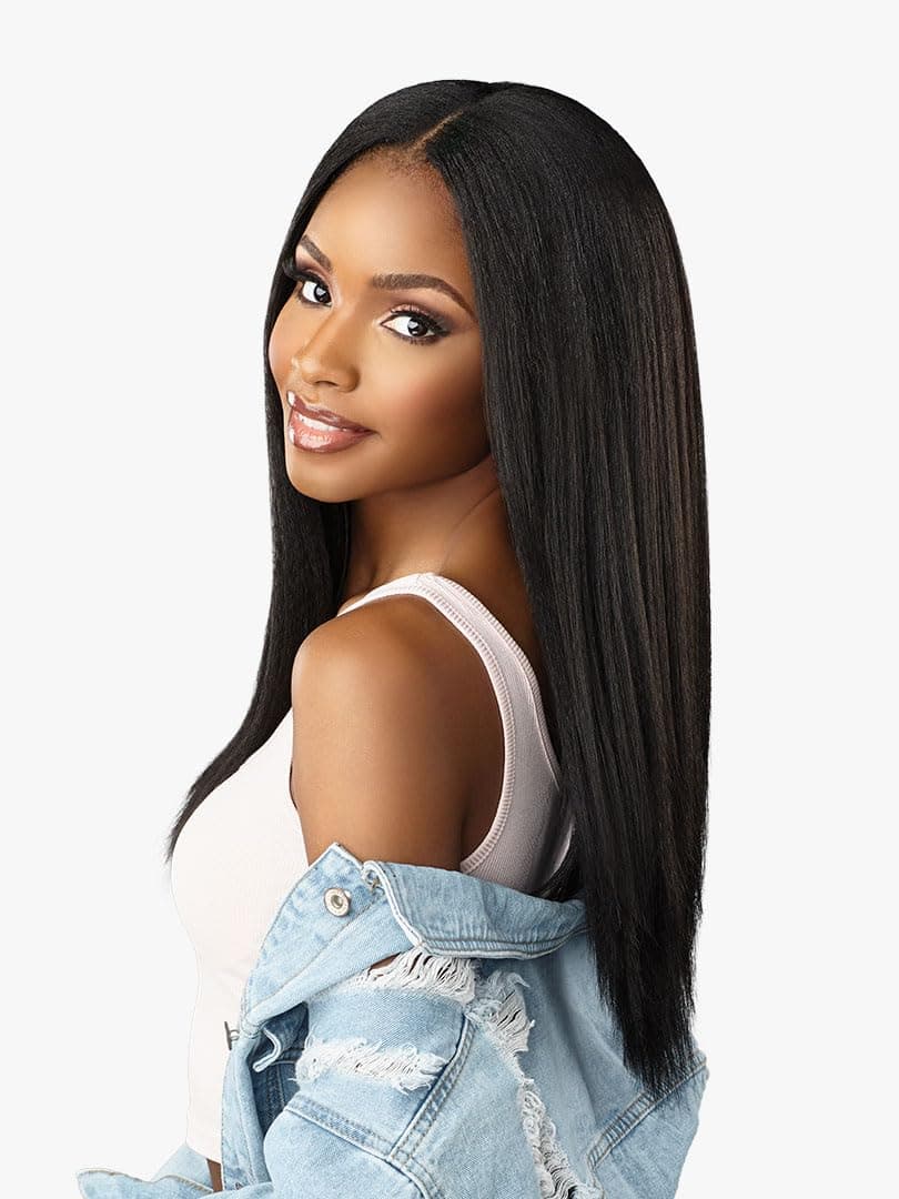 Sensationnel Curls Kinks & Co Synthetic Hair Clip ins - ALPHA WOMAN 18 (Color:2 Dark Brown)