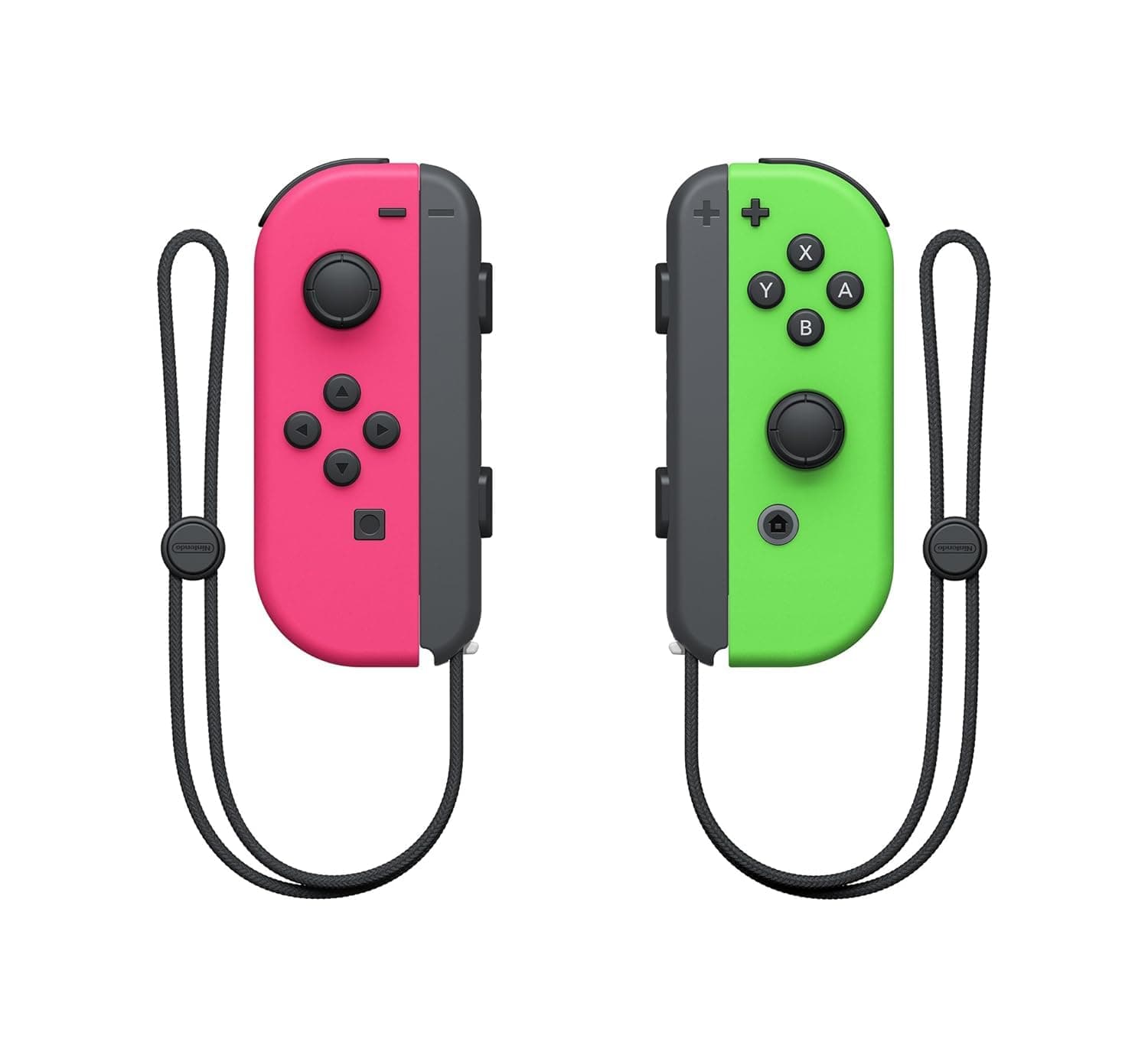 Joy-Con Pair - Neon Green/Neon Pink (Nintendo Switch) (Renewed)