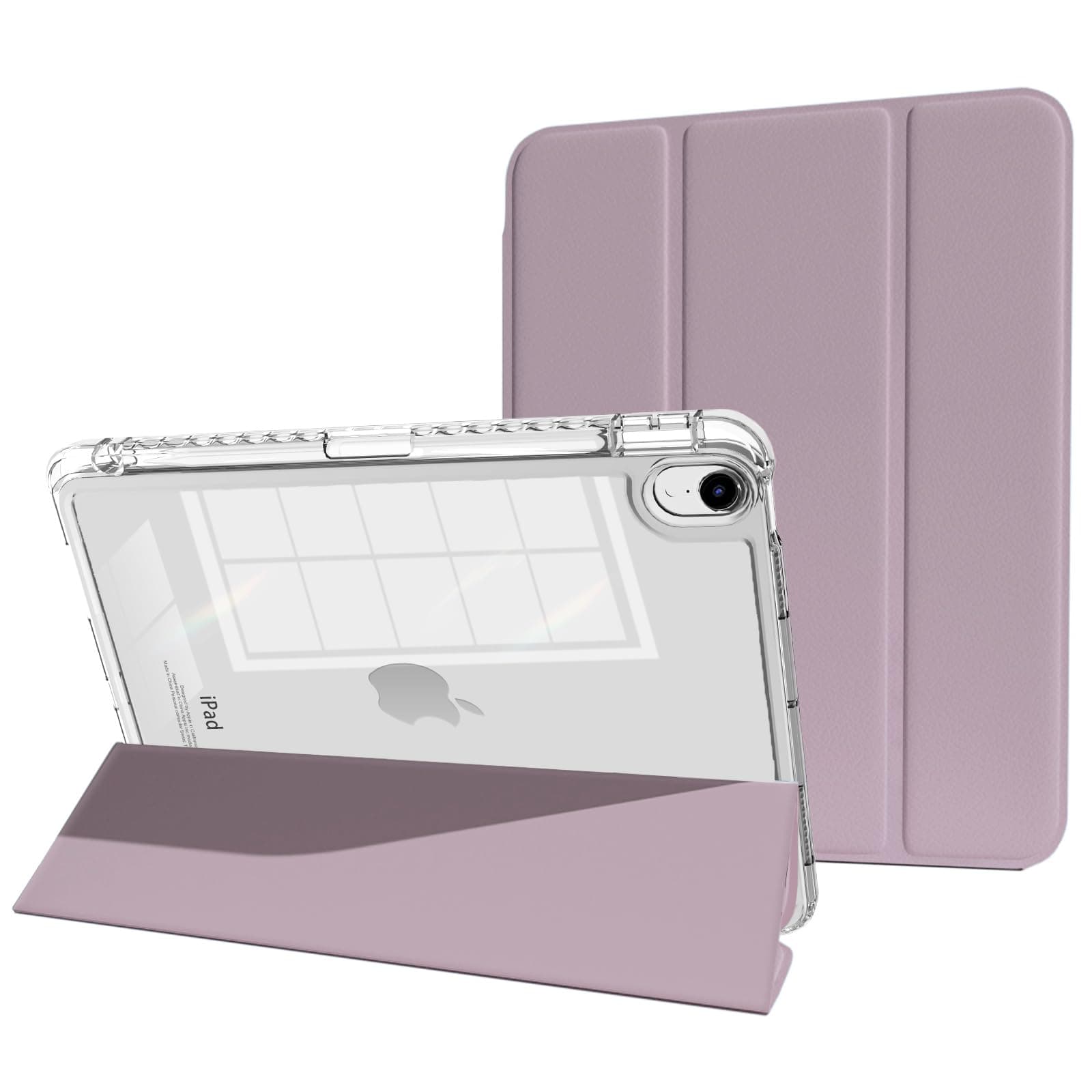 MYGROO Case for iPad Air 11 inch M4/M3/2,Air5th/4th Gen 10.9,Gentle Purple