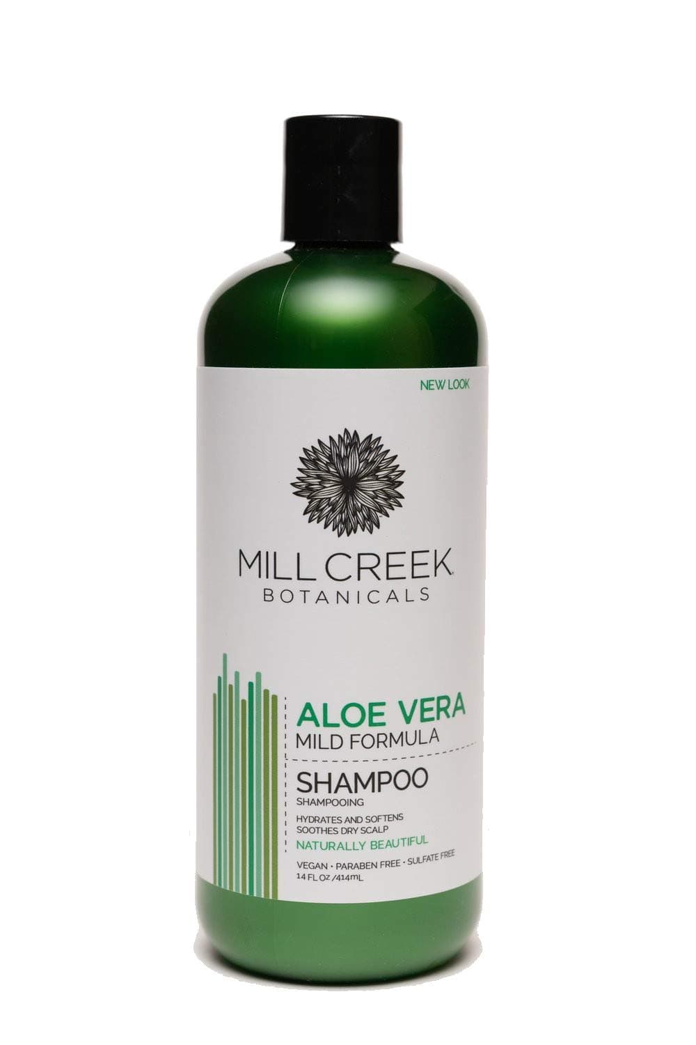 Pack of 2 x Mill Creek Botanicals Shampoo Aloe Vera - 16 fl oz