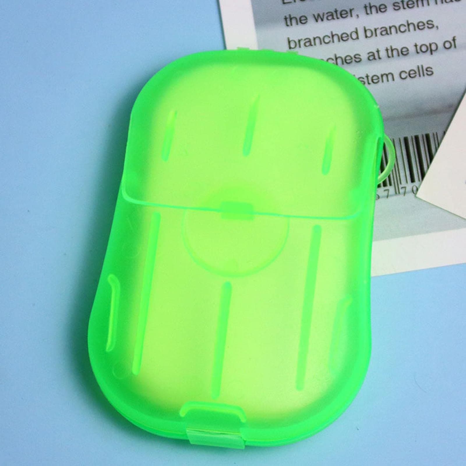 YIZMO Travel Disposable Soap Tablets, Boxed Soap Paper, Portable Hand Washing Tablets, Small Soap Sheets, Mini Soap Paper