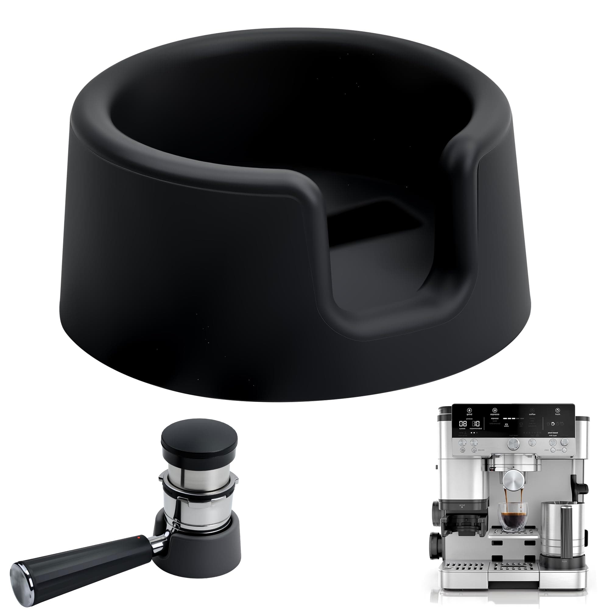 Portafilter Holder Compatible With Ninja Espresso Machine, Espresso Tamping Station for Ninja Luxe Cafe ES601 ES701