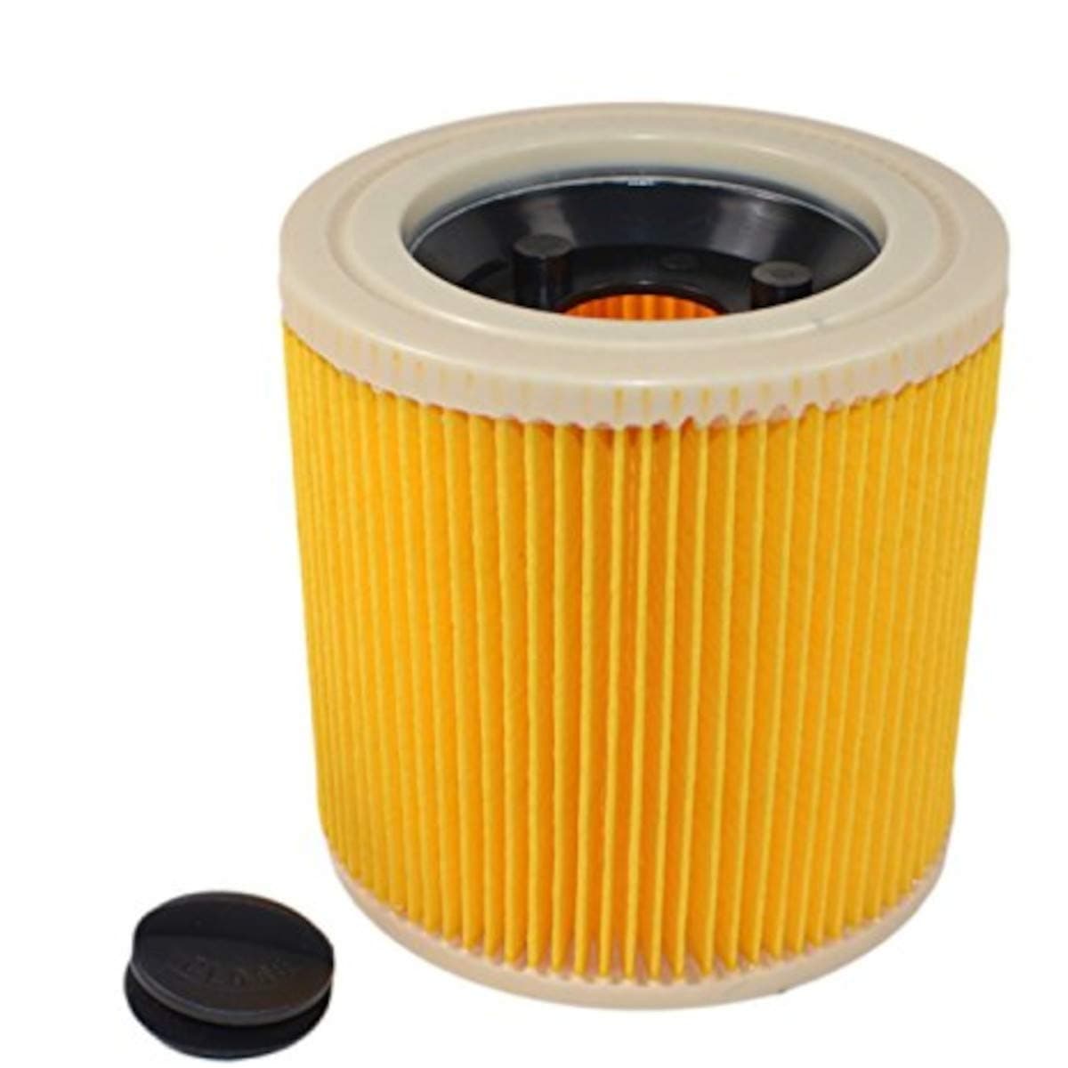 HQRP Cartridge Filter for Karcher WD 3 Premium, WD3 Premium Car Kit, WD3 Premium Fireplace Kit, WD3 Premium Home Multi-purpose Vacuum Cleaner WD 3 Wet & Dry Vac