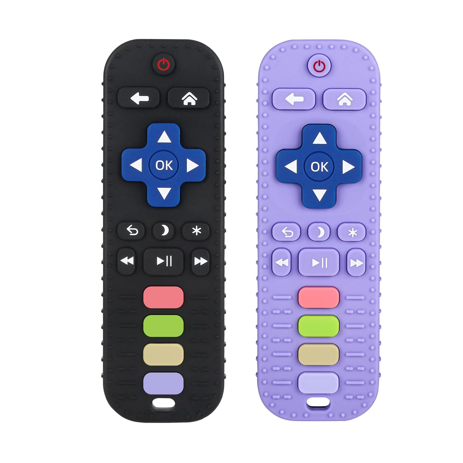 Chuya Baby Remote Control Teether Toy Chew Toy for Babies 3-24 Months