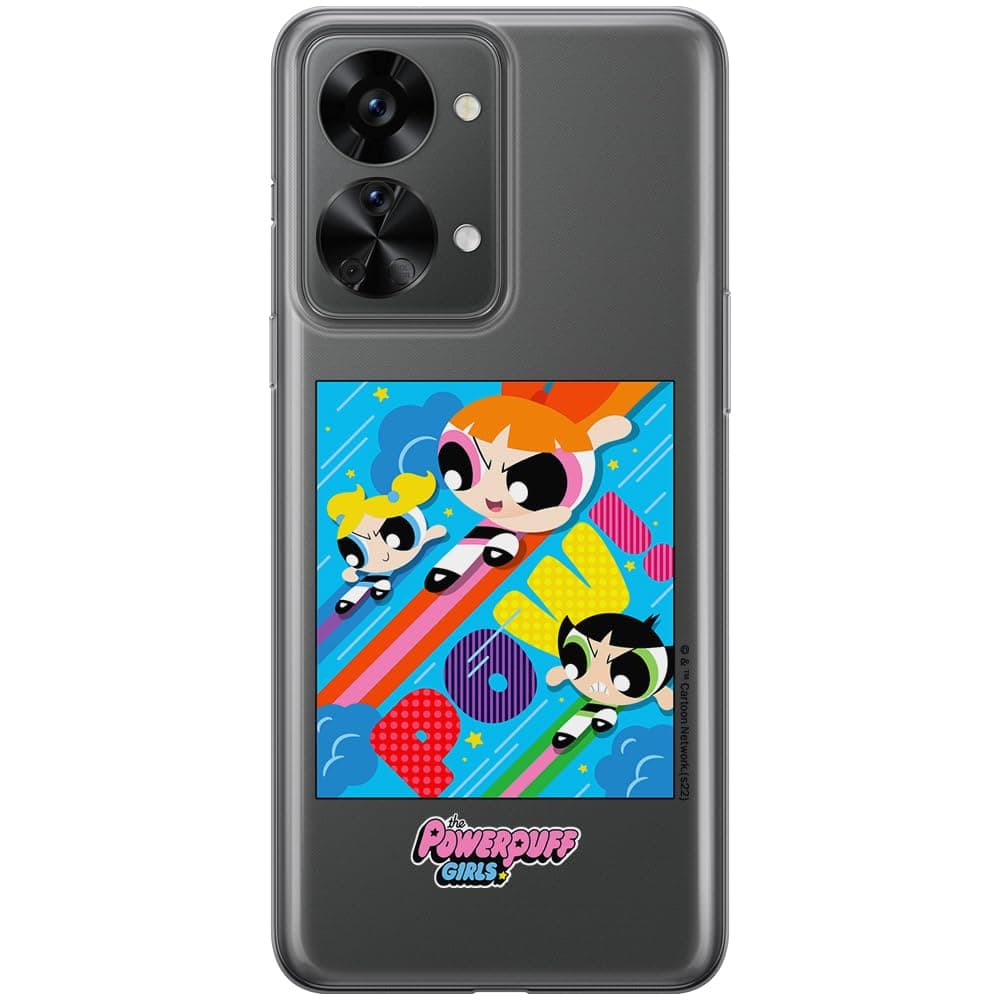 ERT GROUP - Funda para teléfono Celular OnePlus Nord 2T 5G Original y Oficial con el patrón de Las Chicas superpoderosas 025 Adaptada a la Forma del teléfono Celular, parcialmente Transparente