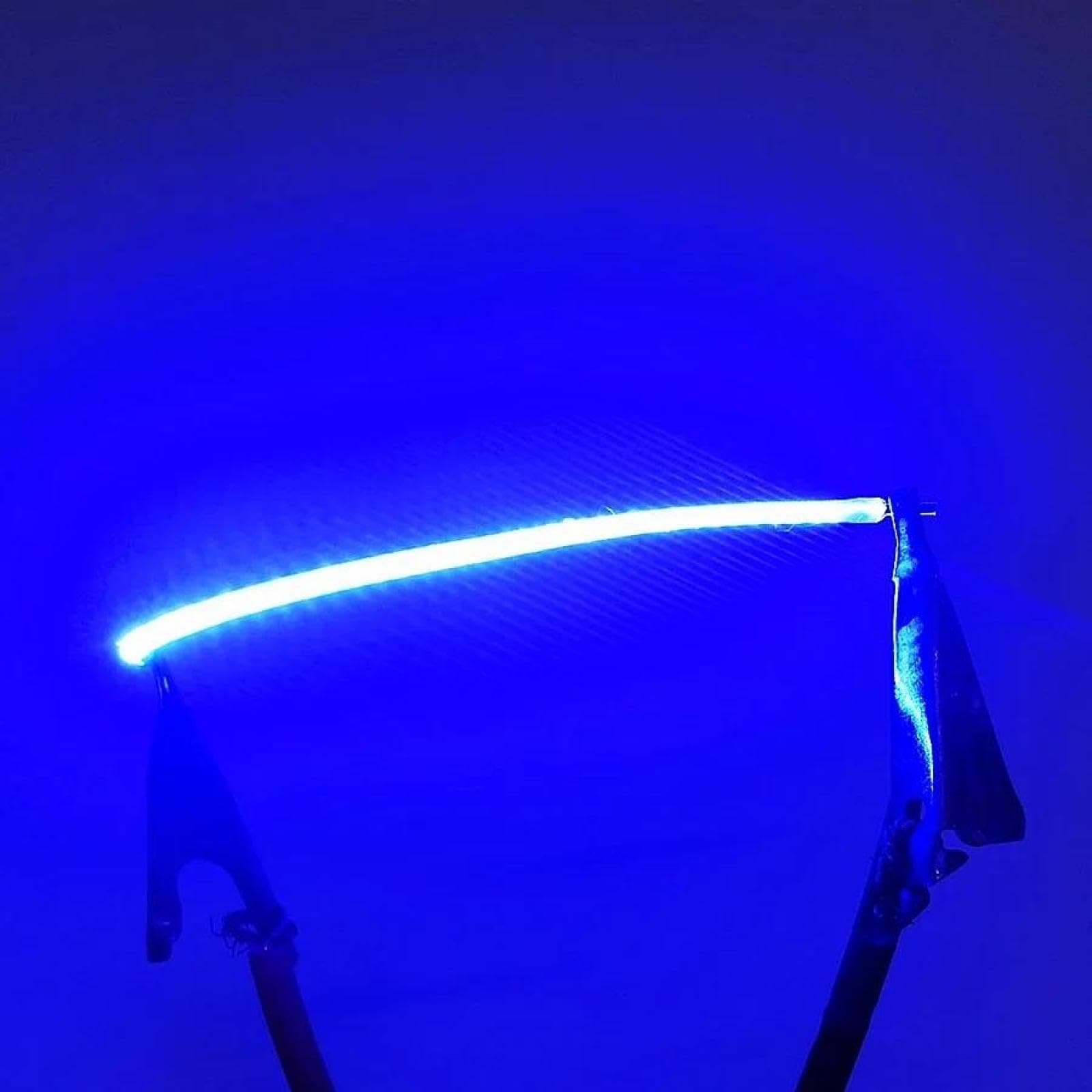 LISOCLU Flexible Filament Led-3V Flexible Led Filament 300mm 38mm 60mm 80mm 95mm 130mm 145mm 185mm 255mm 450mm Bulb Bead diode Light Accessories 125mm Flexible Filament - Blue Light - 3V
